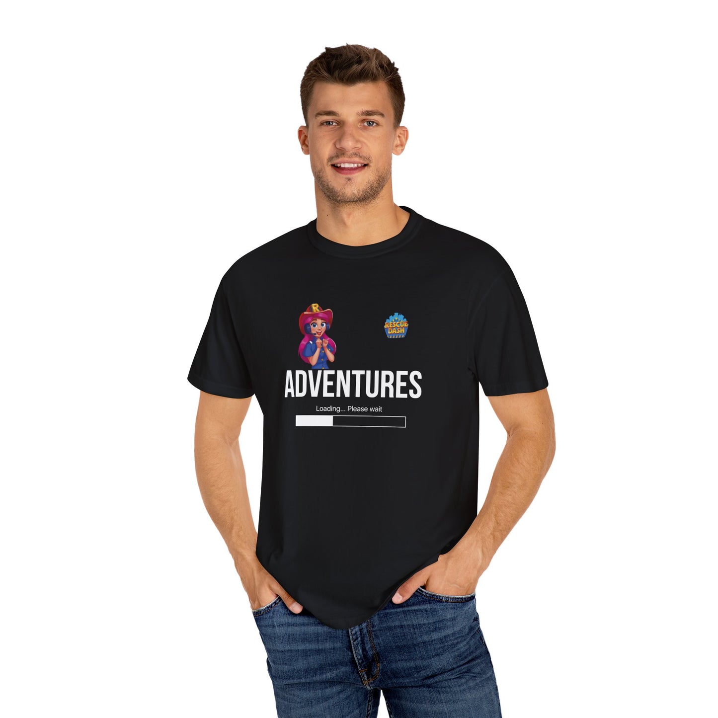 Rescue Dash Unisex Garment-Dyed T-shirt