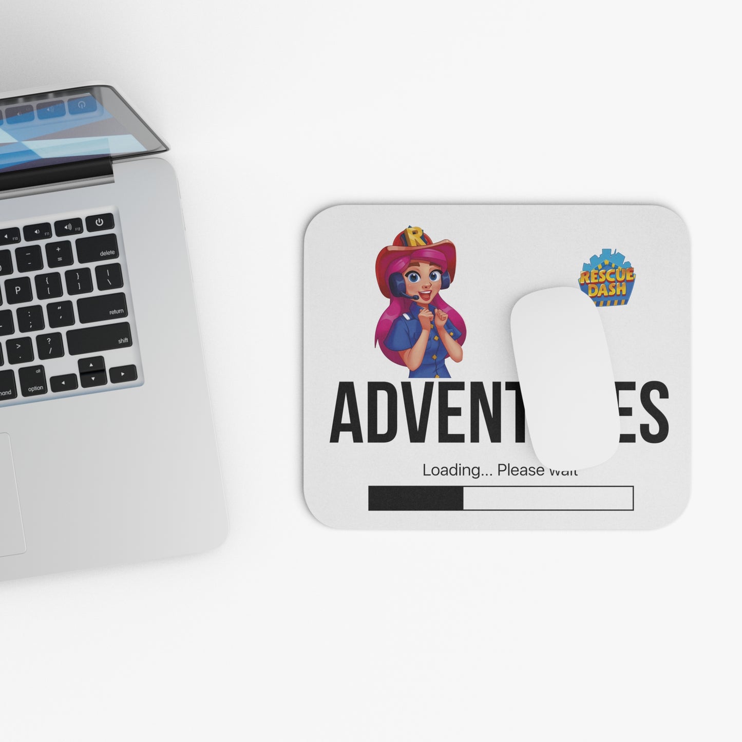 Rescue Dash Mouse Pad (Rectangle)