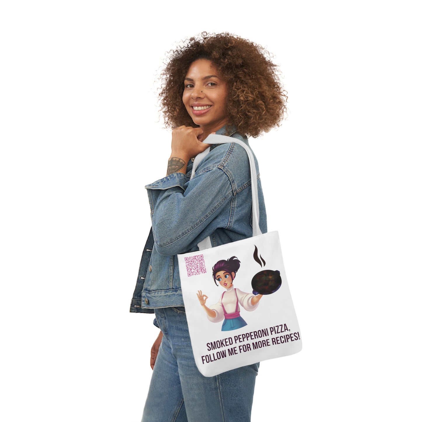 Polyester Canvas Tote Bag (AOP)