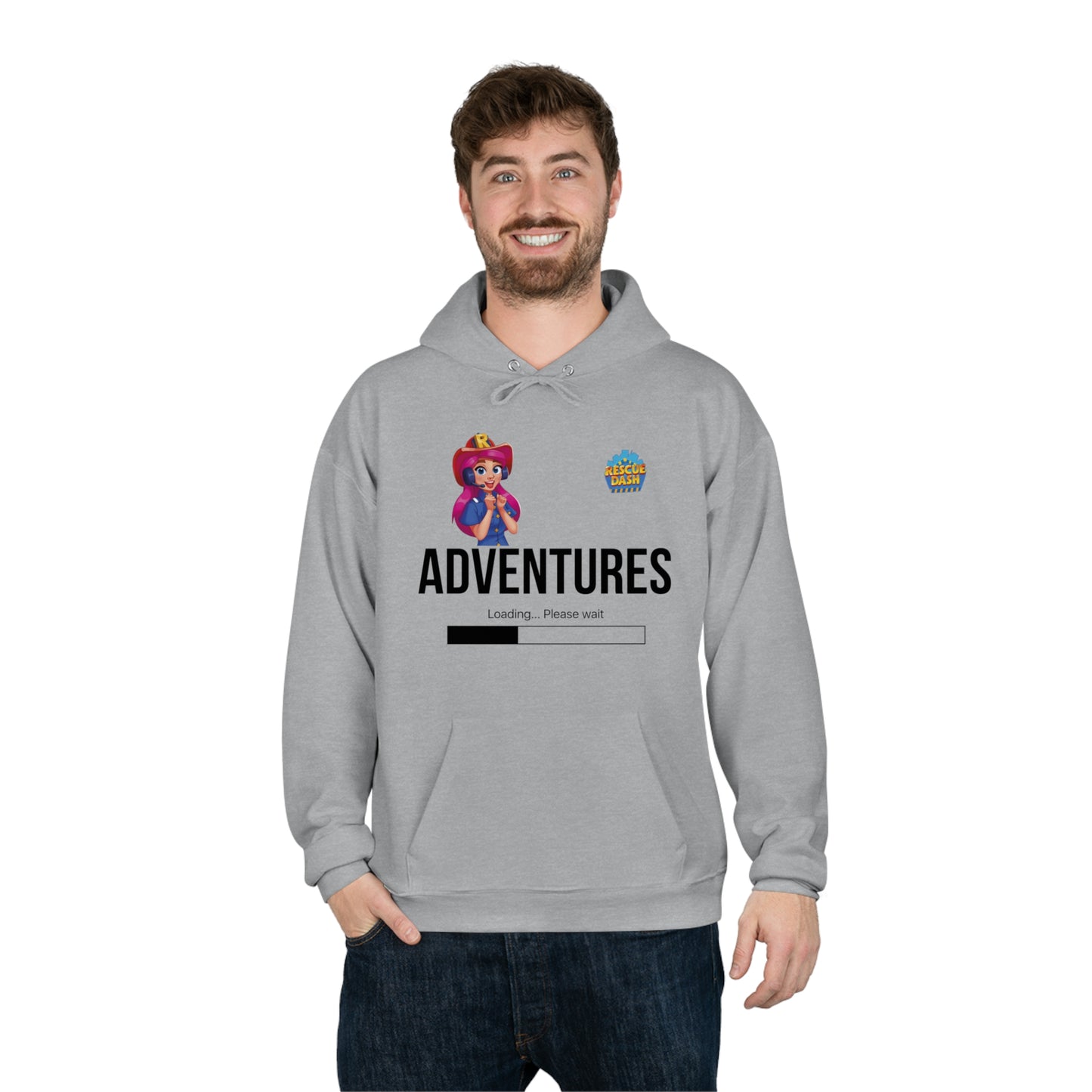 Rescue Dash Unisex EcoSmart® Pullover Hoodie Sweatshirt