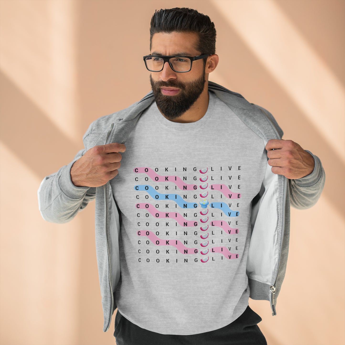 Cooking Live Unisex Premium Crewneck Sweatshirt