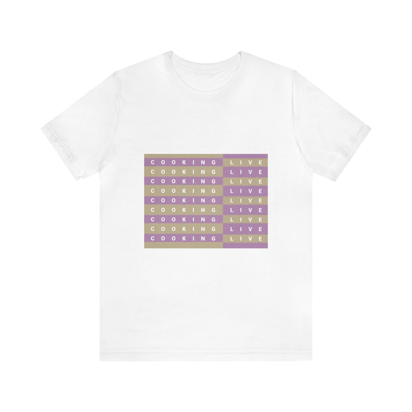 Cooking Live Unisex Jersey Short Sleeve Tee