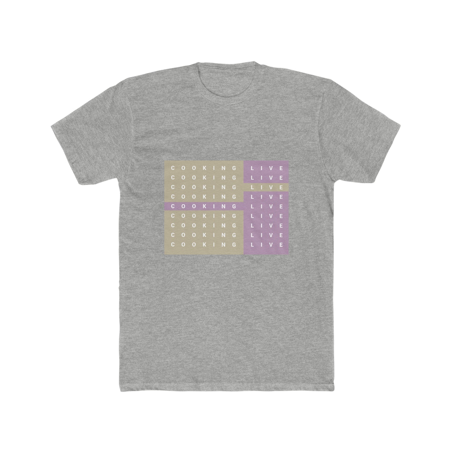 Cooking Live Men's Cotton Crew Tee