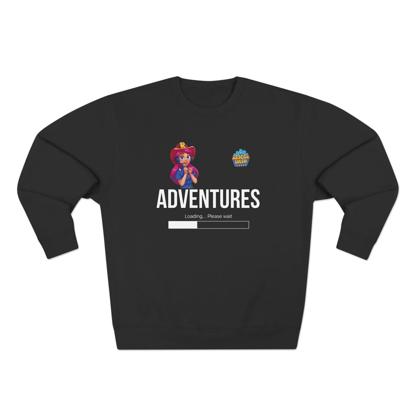 Rescue Dash Unisex Premium Crewneck Sweatshirt