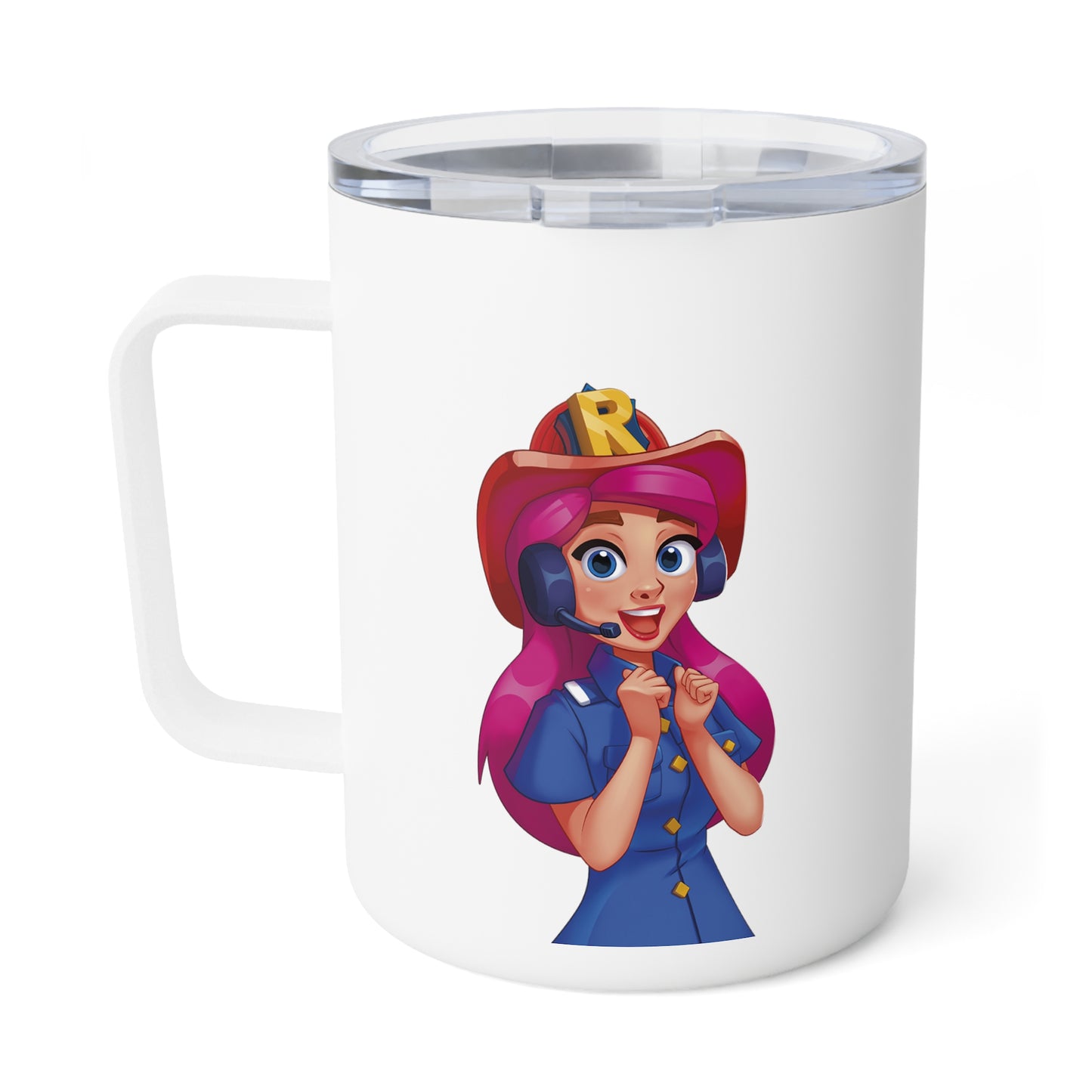 Rescue Dash Insulated Coffee Mug, 10oz