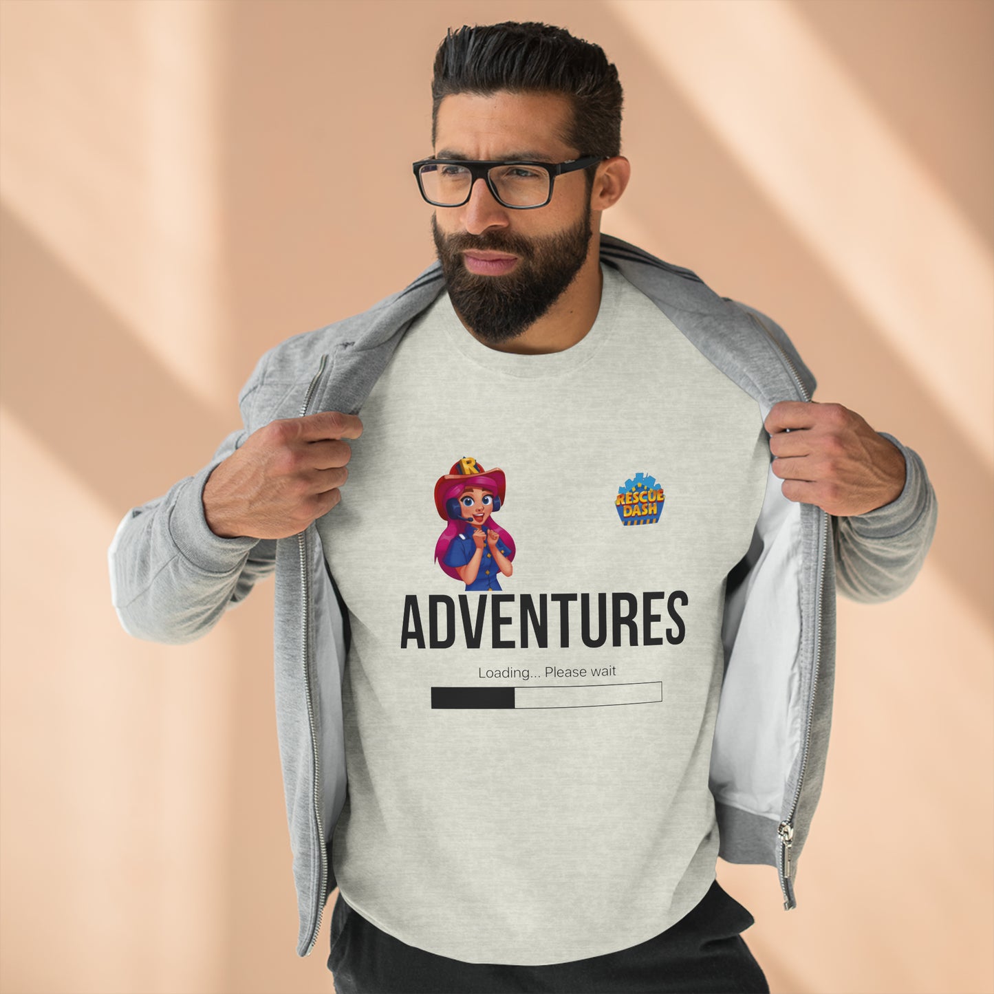 Rescue Dash Unisex Premium Crewneck Sweatshirt