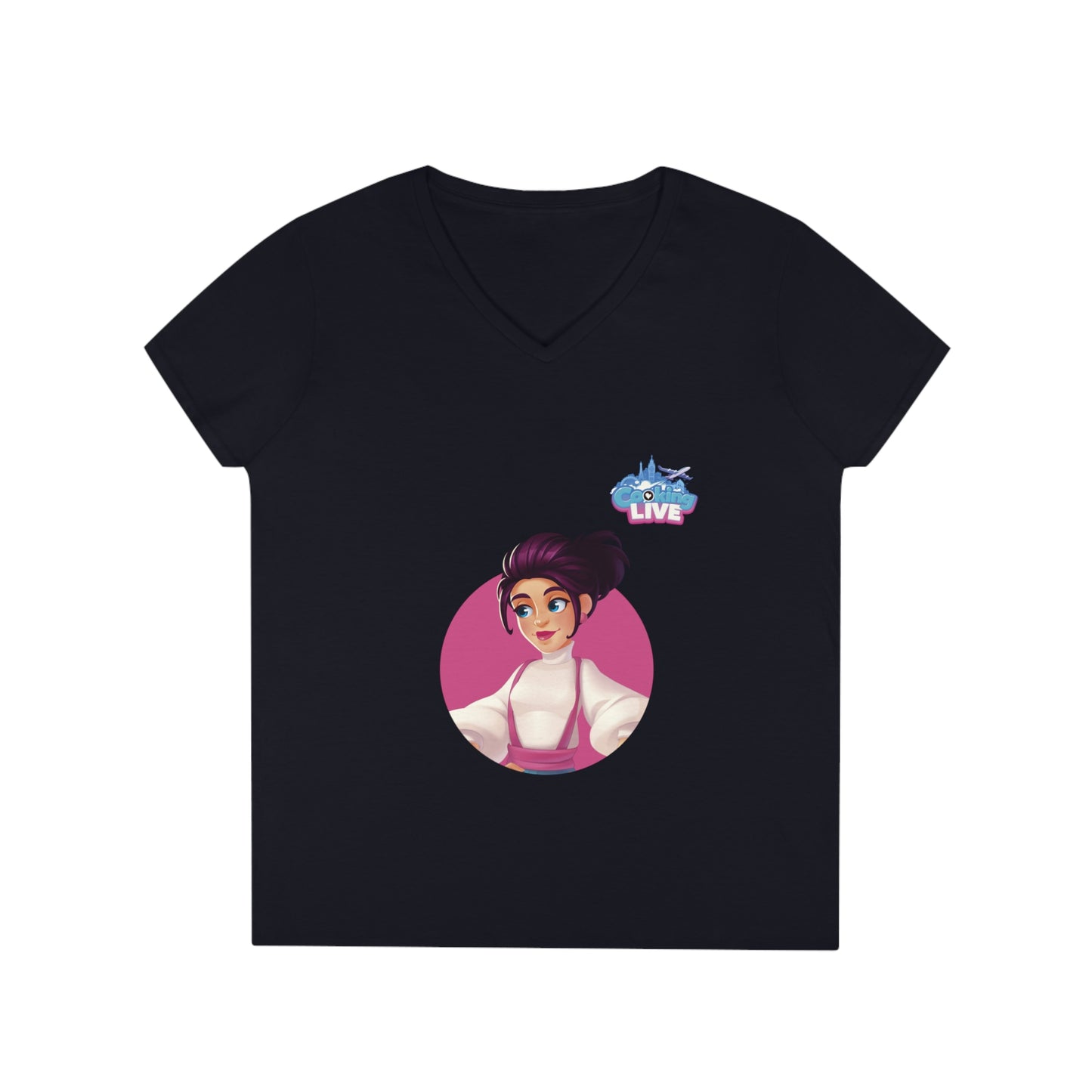 Ladies' V-Neck T-Shirt