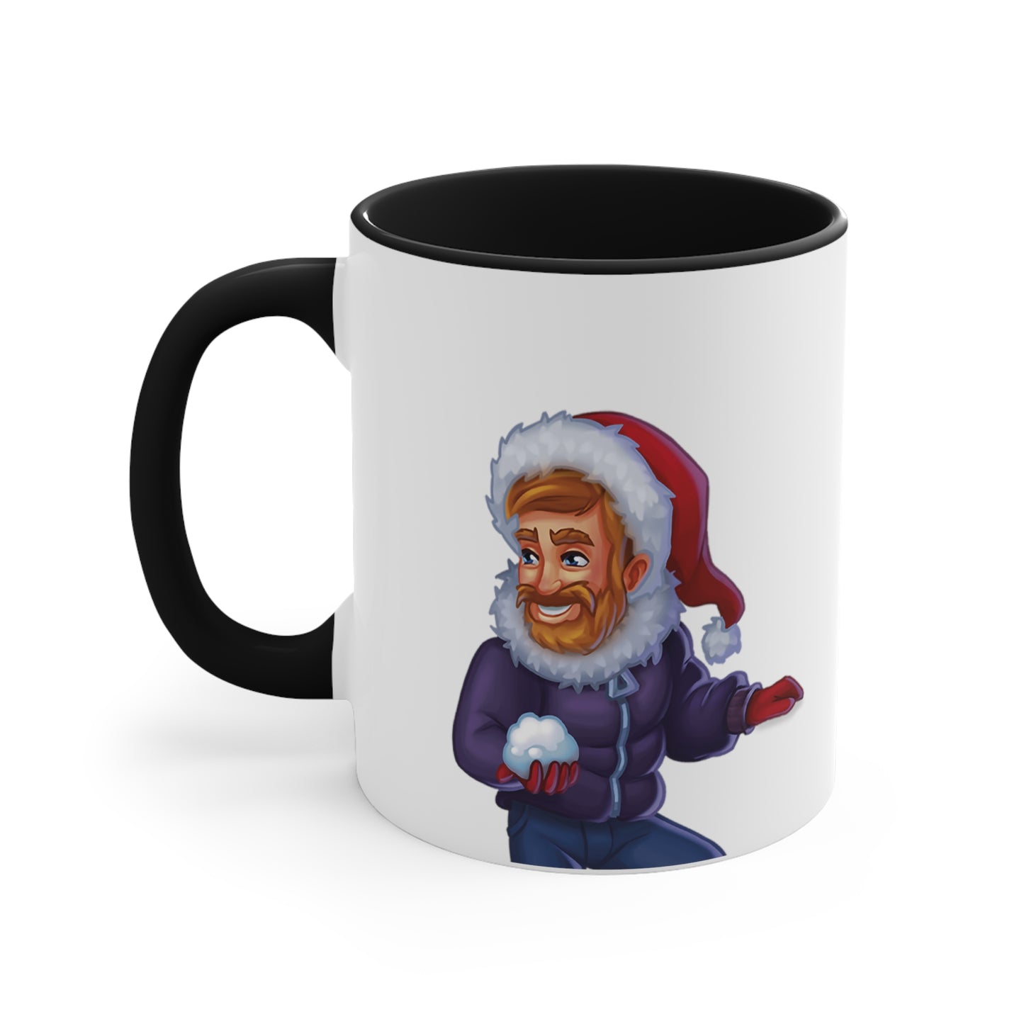 Rescue Dash Accent Coffee Mug, 11oz