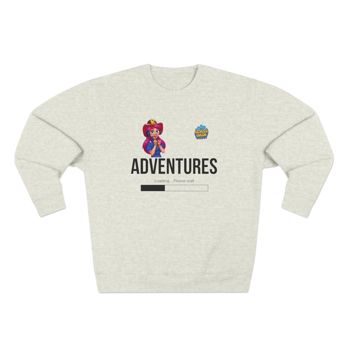 Rescue Dash Unisex Premium Crewneck Sweatshirt
