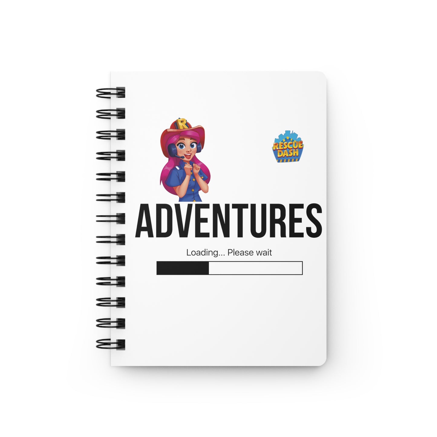Rescue Dash Spiral Bound Journal