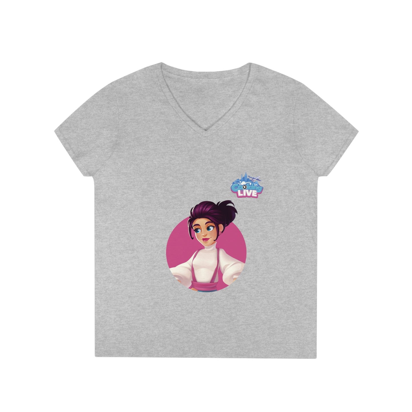 Ladies' V-Neck T-Shirt