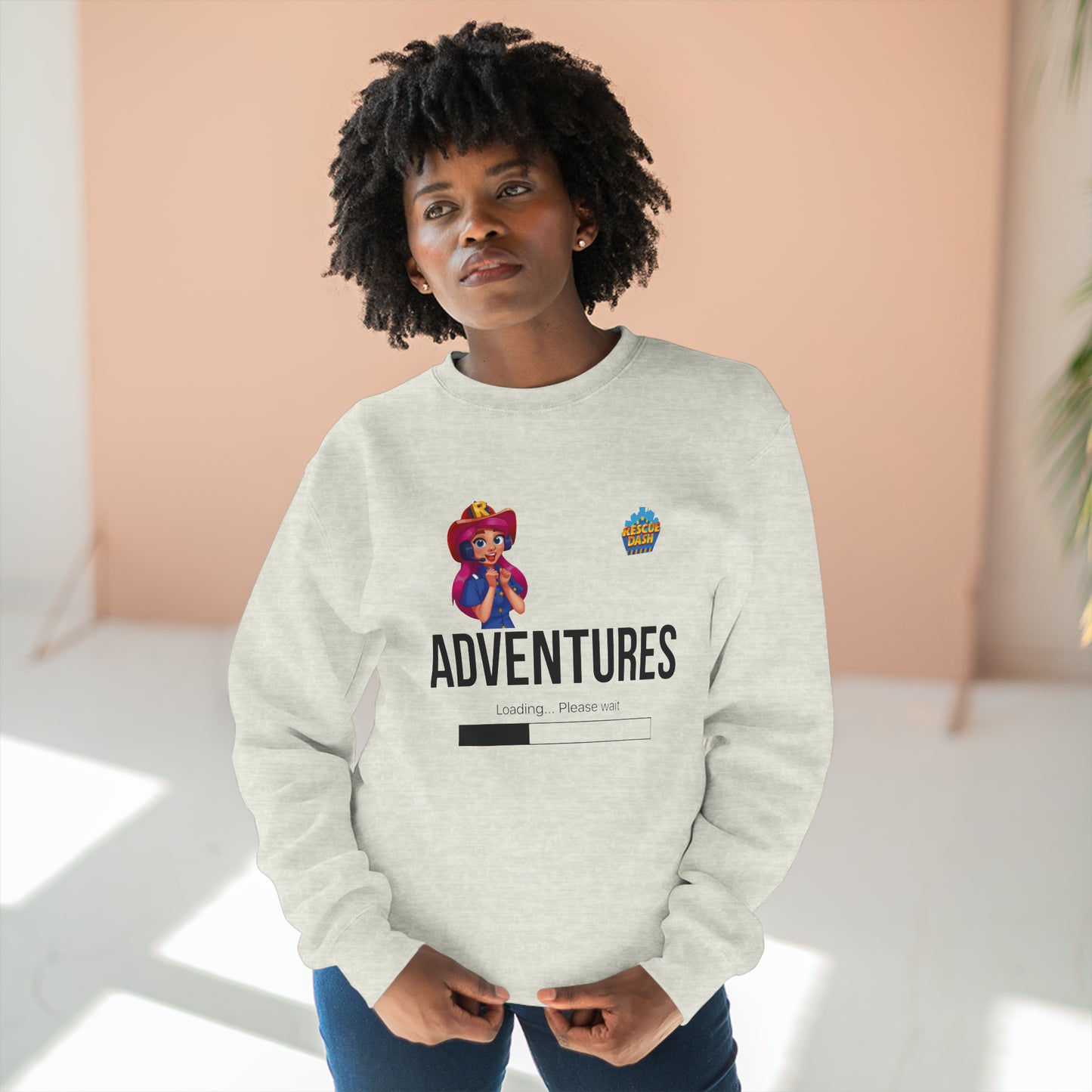 Rescue Dash Unisex Premium Crewneck Sweatshirt
