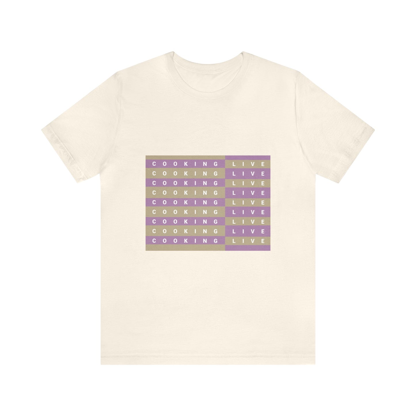 Cooking Live Unisex Jersey Short Sleeve Tee