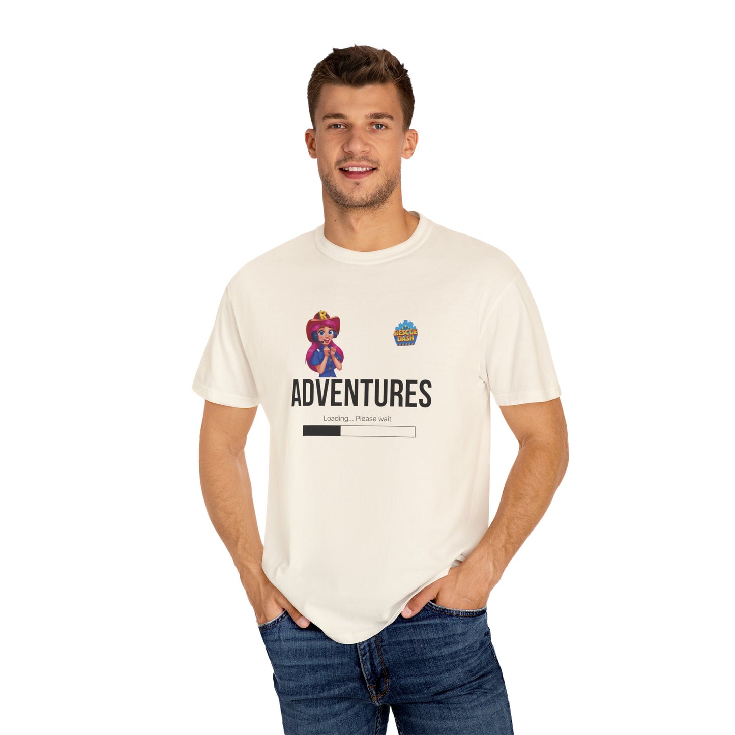 Rescue Dash Unisex Garment-Dyed T-shirt