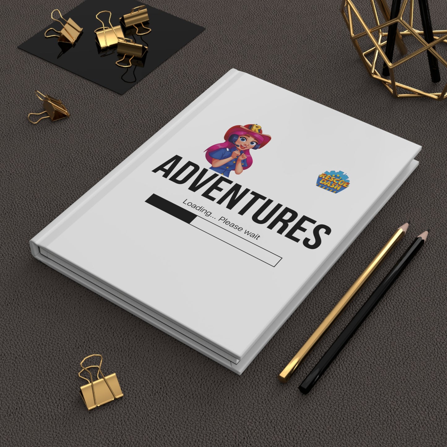 Rescue Dash Hardcover Journal Matte