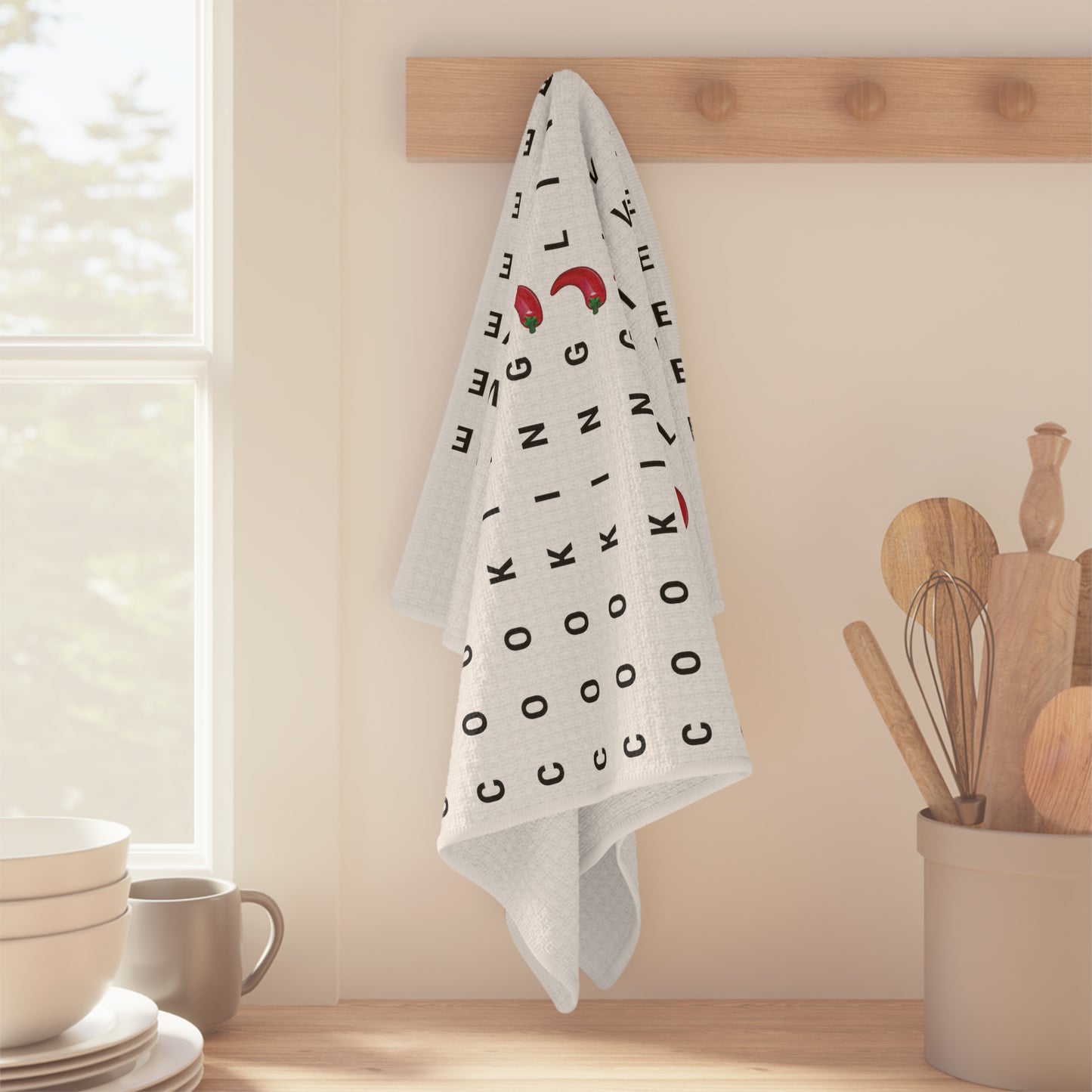 Cooking Live Soft Tea Towel