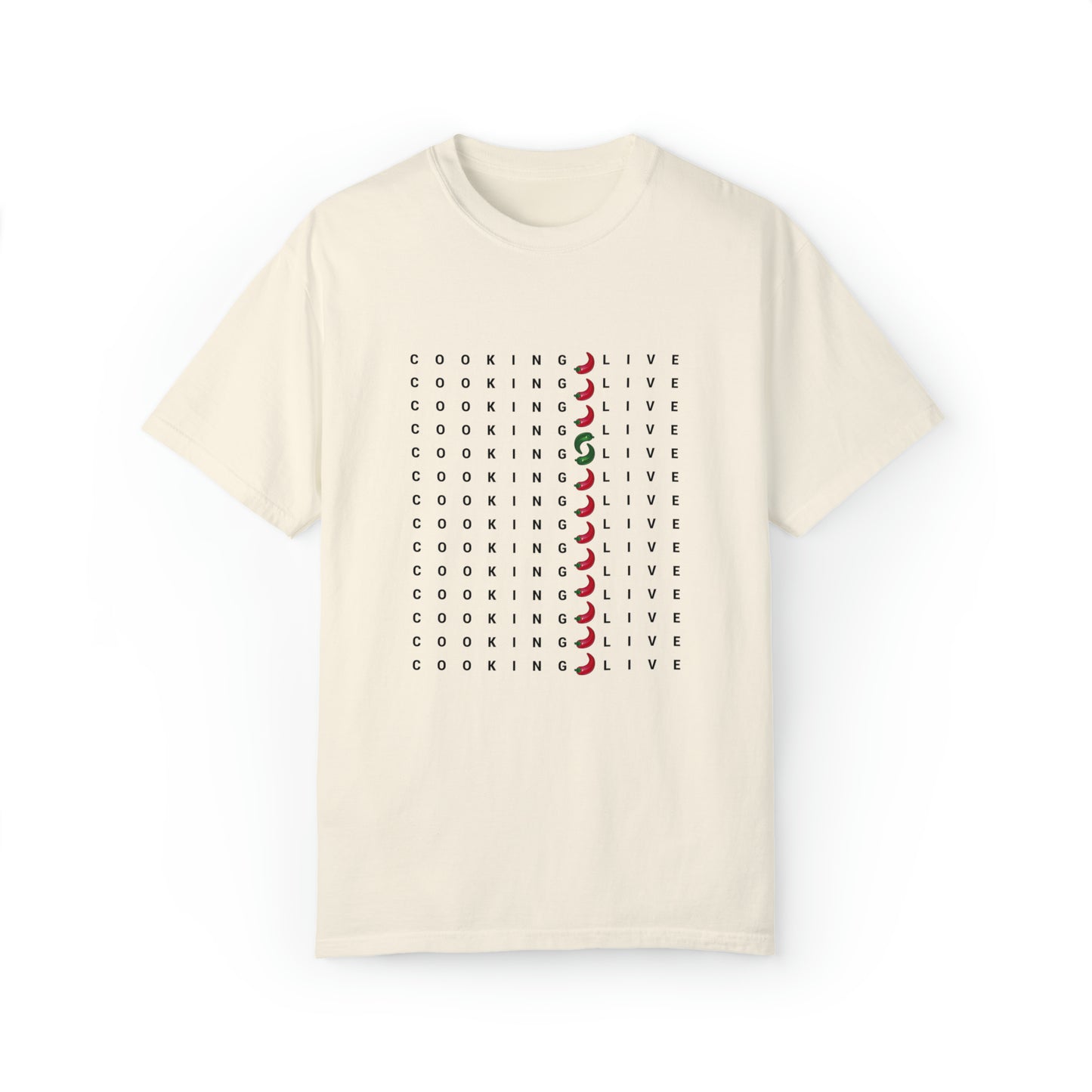 Cooking Live Unisex Garment-Dyed T-shirt