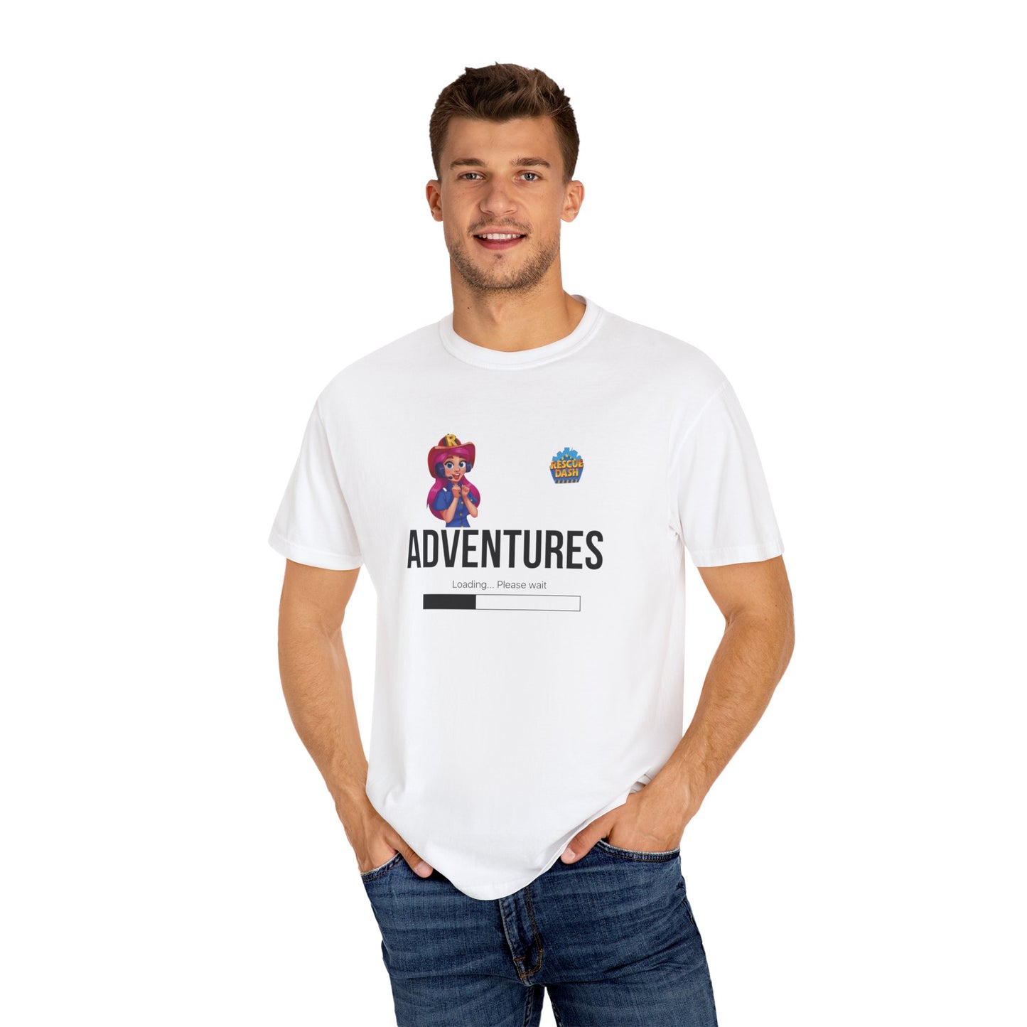 Rescue Dash Unisex Garment-Dyed T-shirt