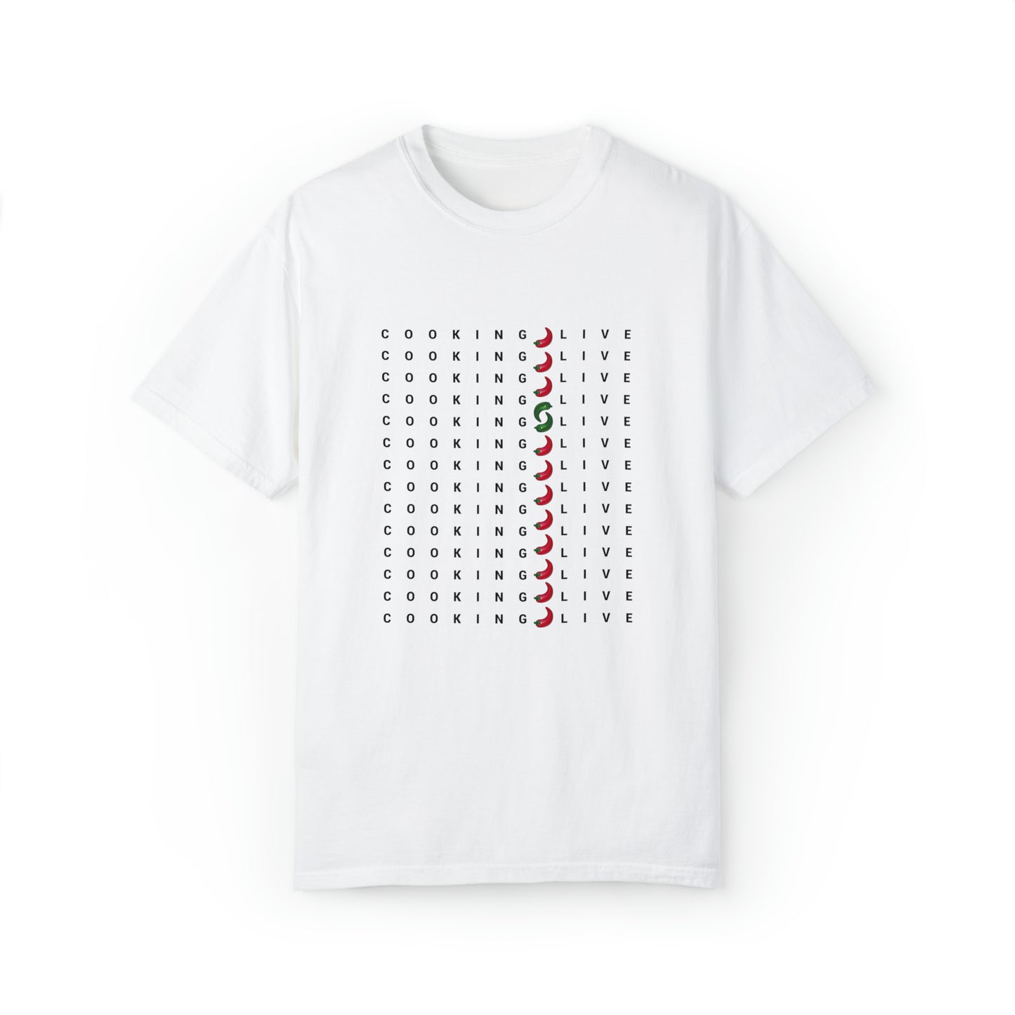 Cooking Live Unisex Garment-Dyed T-shirt