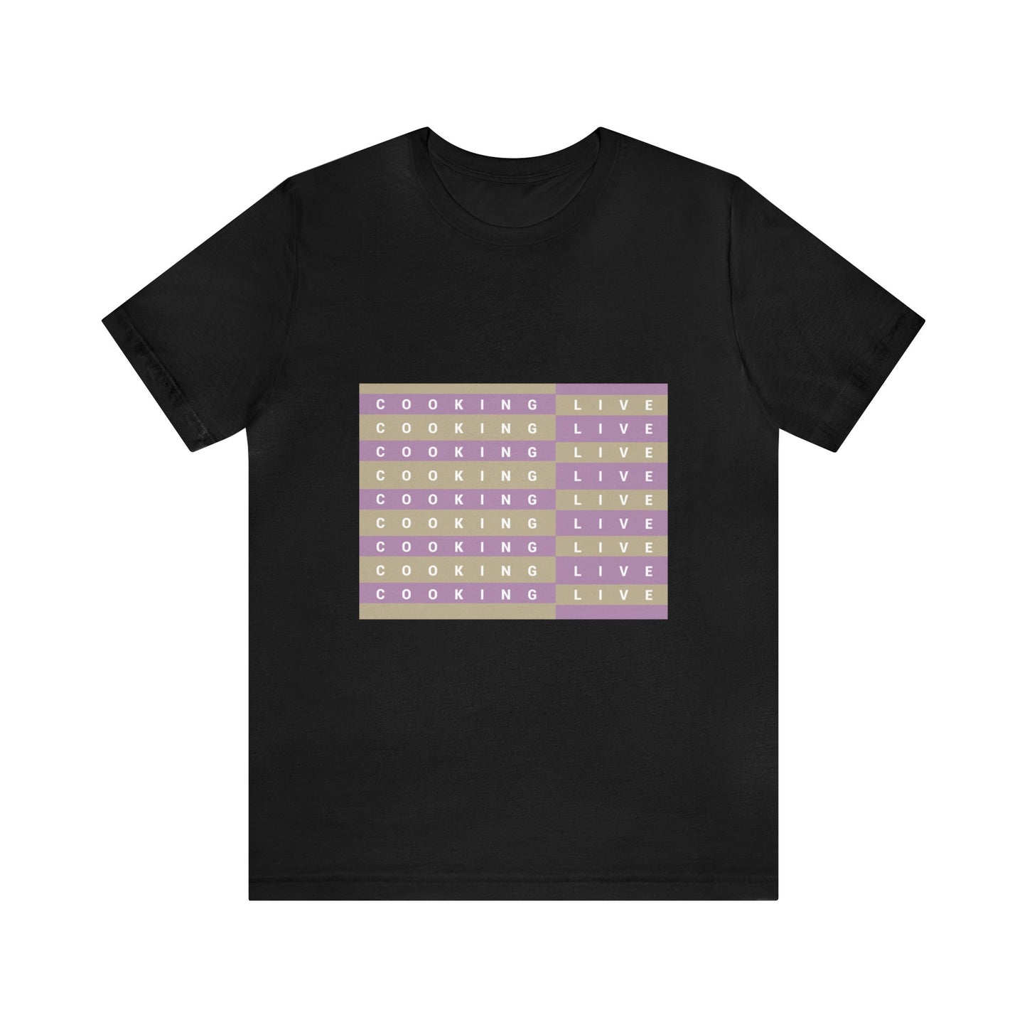Cooking Live Unisex Jersey Short Sleeve Tee