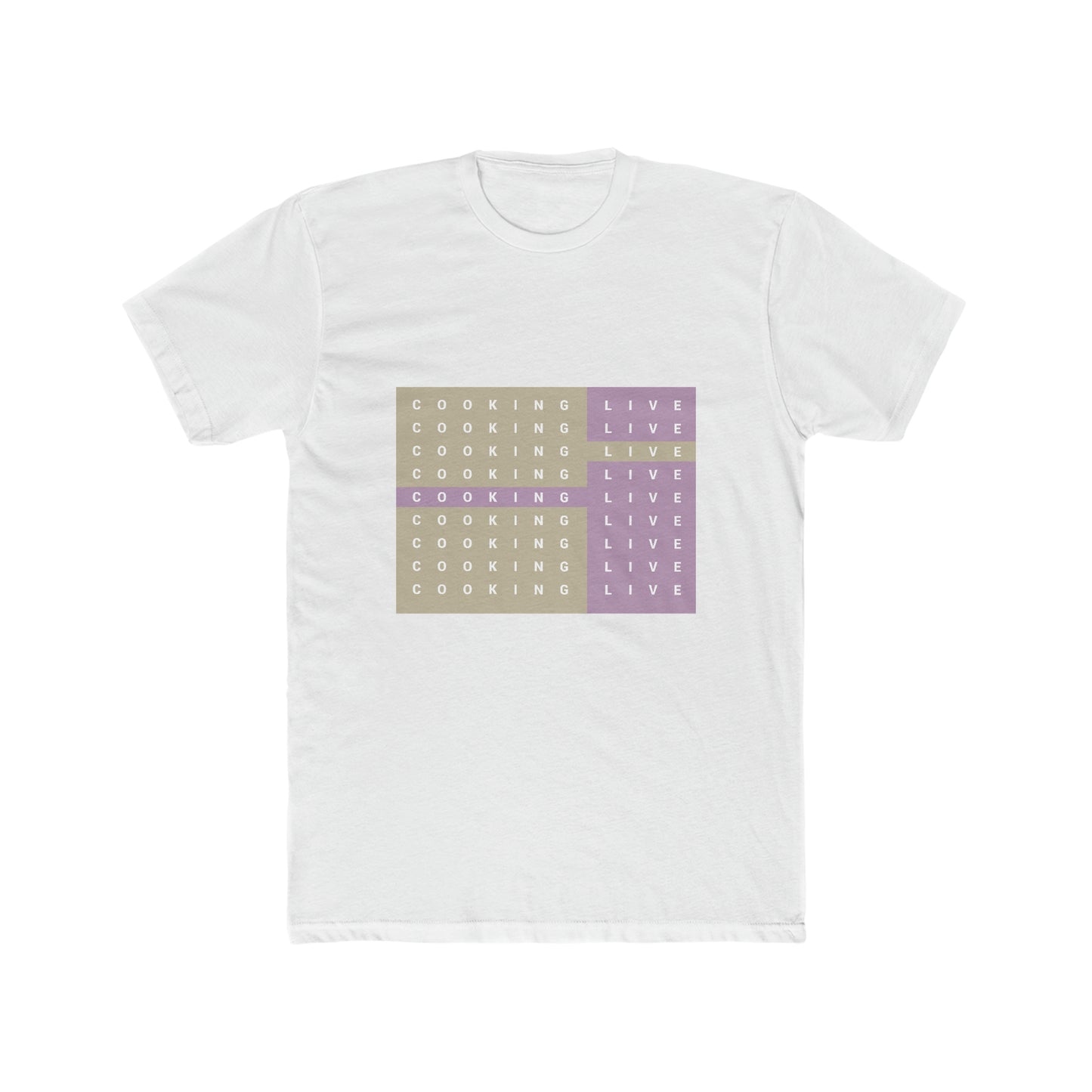 Cooking Live Men's Cotton Crew Tee