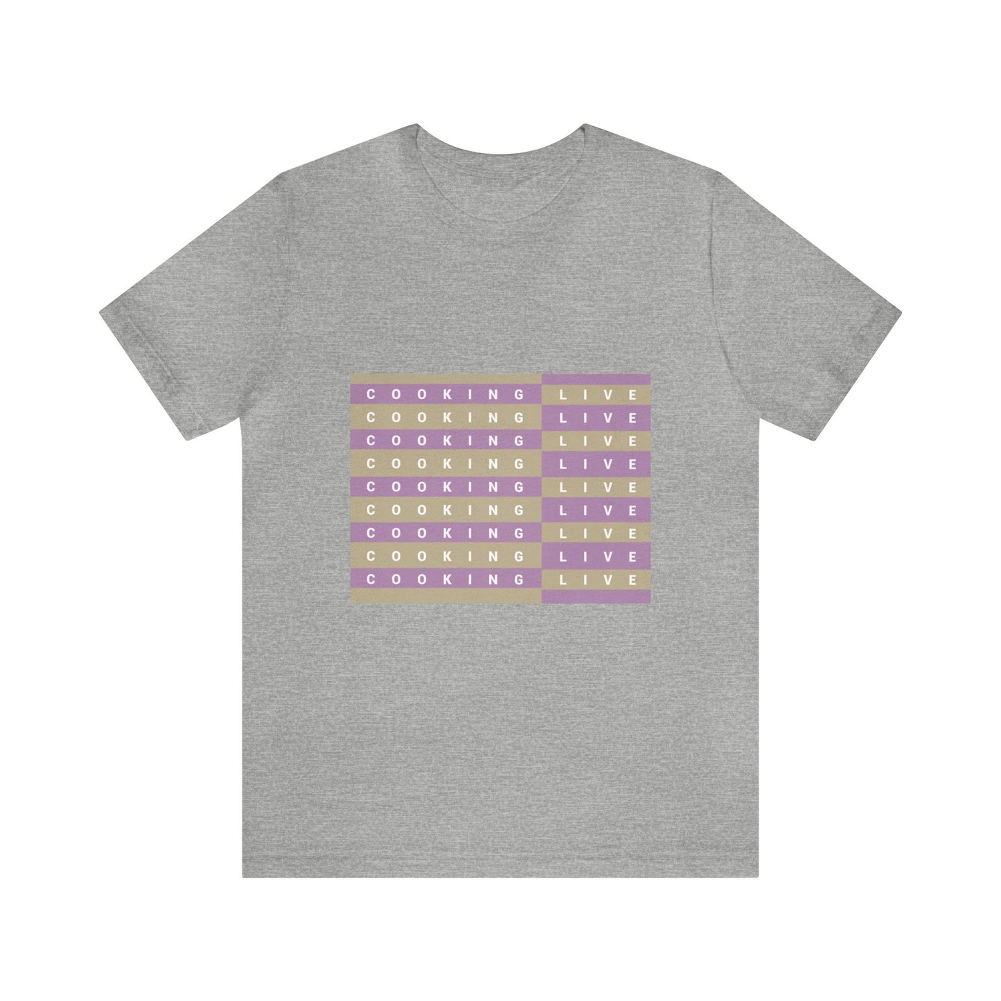 Cooking Live Unisex Jersey Short Sleeve Tee
