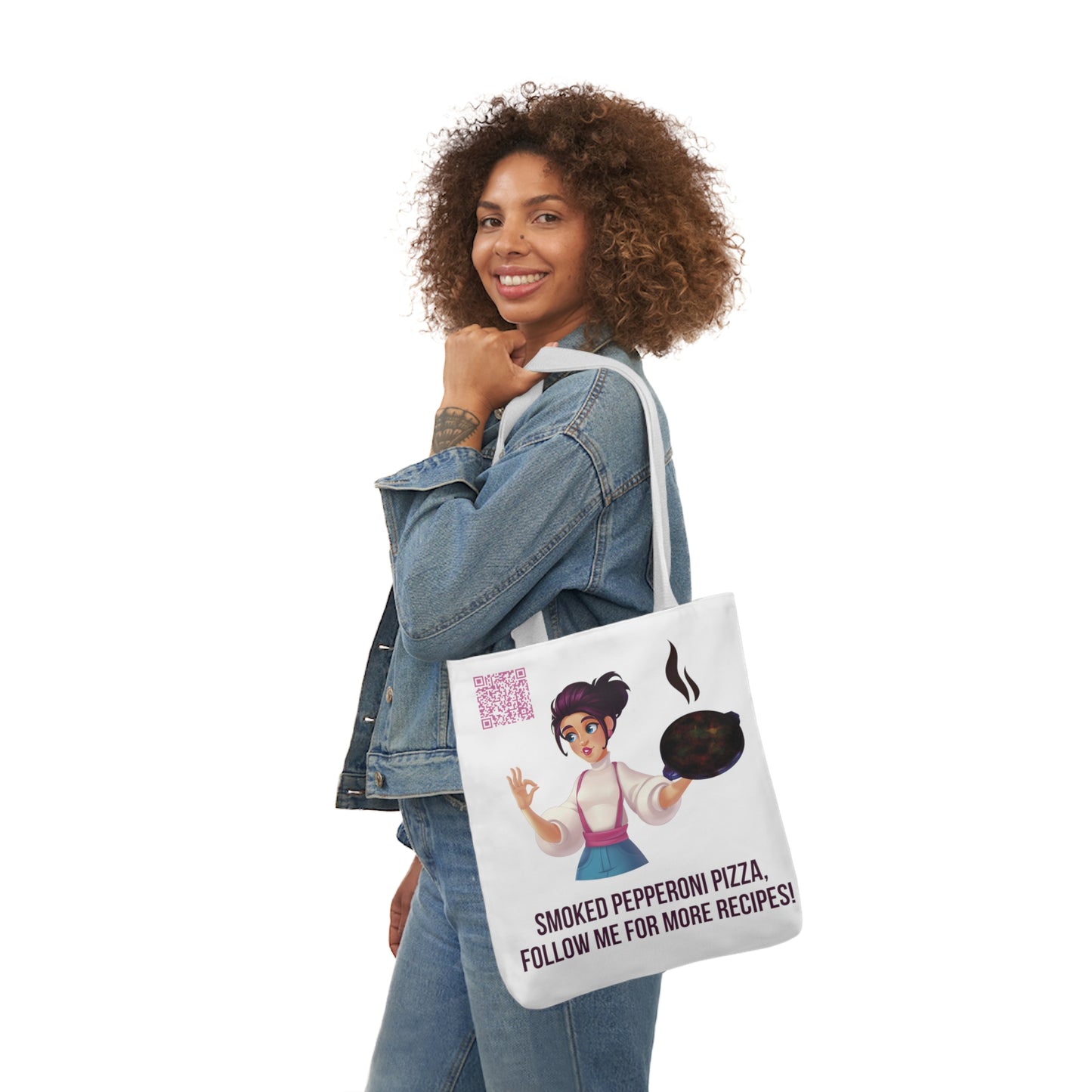 Polyester Canvas Tote Bag (AOP)