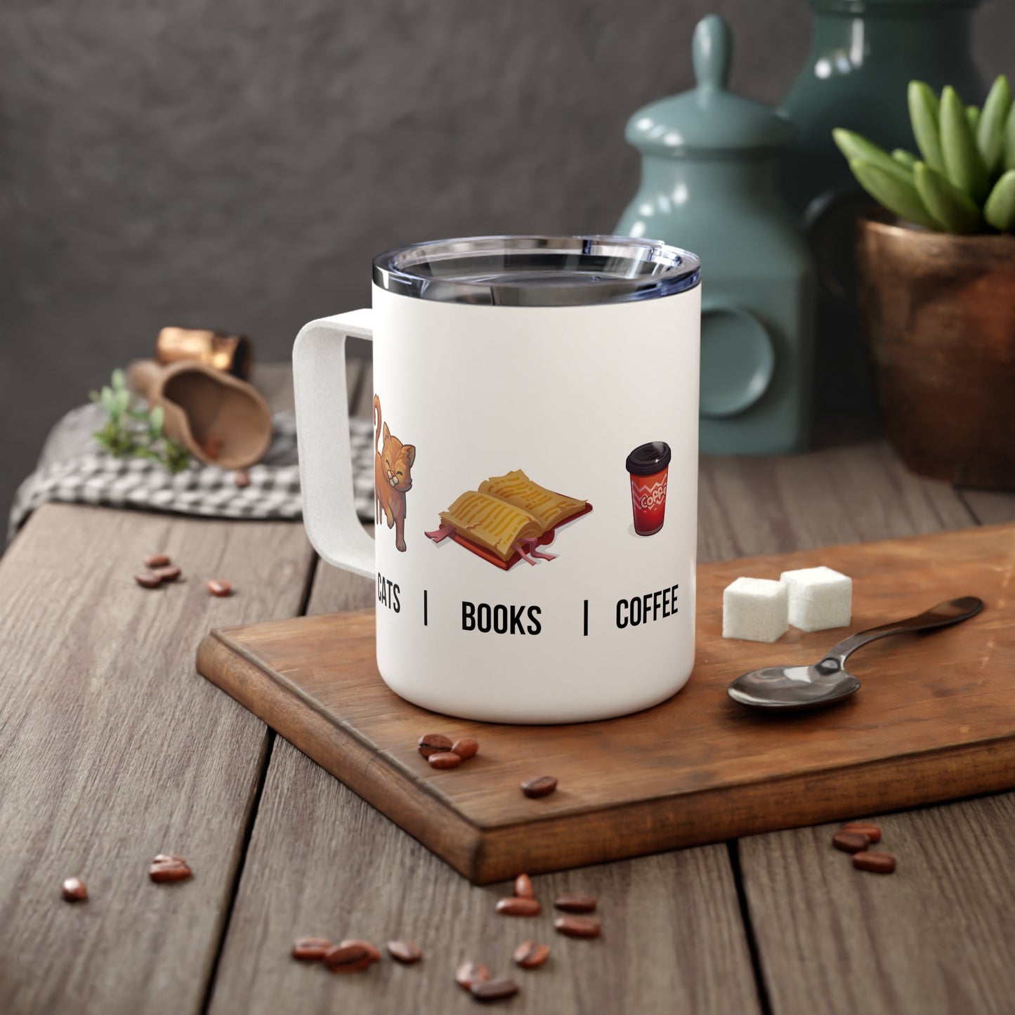Rescue Dash Insulated Coffee Mug, 10oz