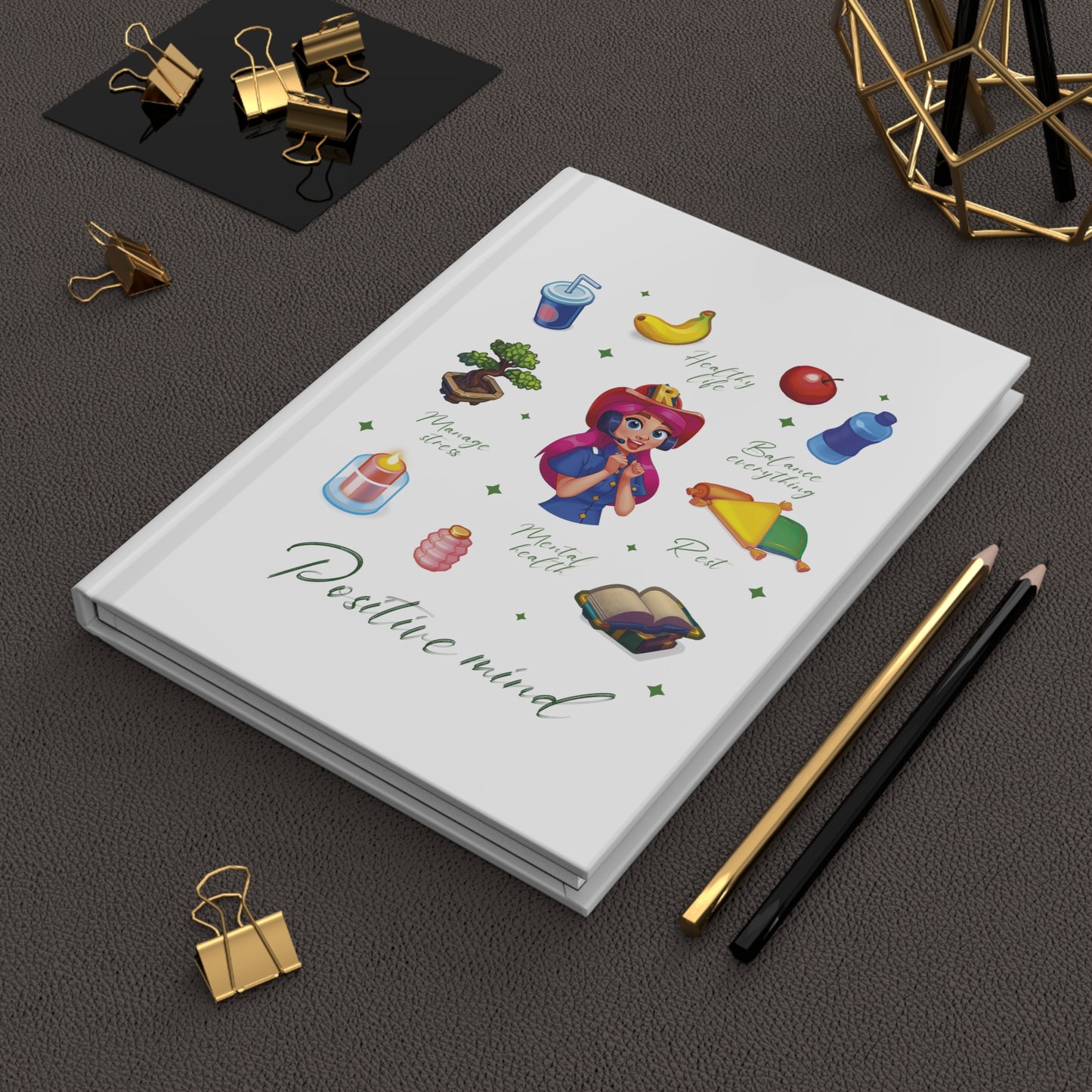 Rescue Dash Hardcover Journal Matte