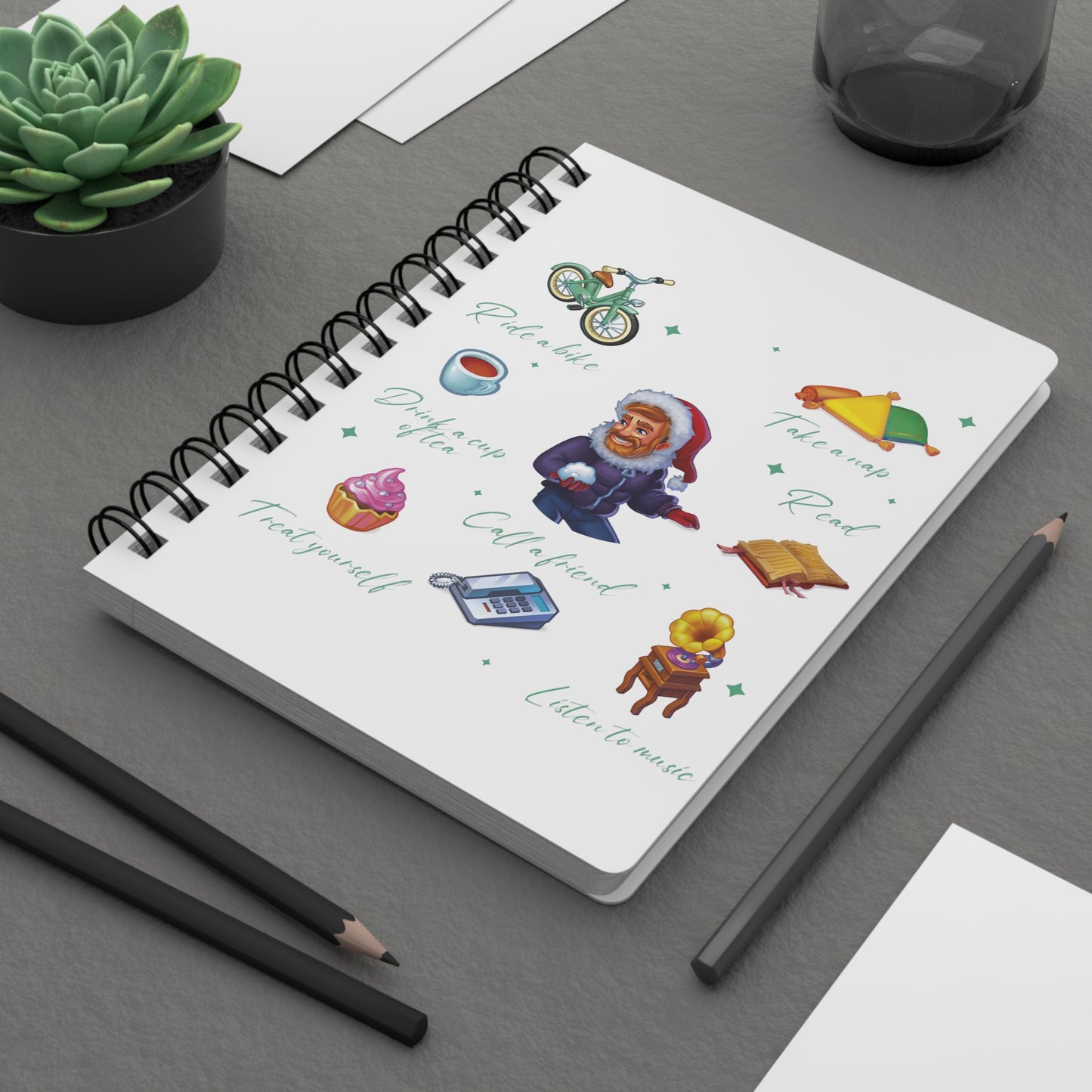 Rescue Dash Spiral Bound Journal