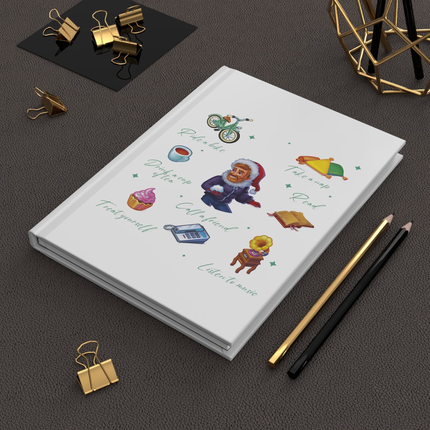 Rescue Dash Hardcover Journal Matte