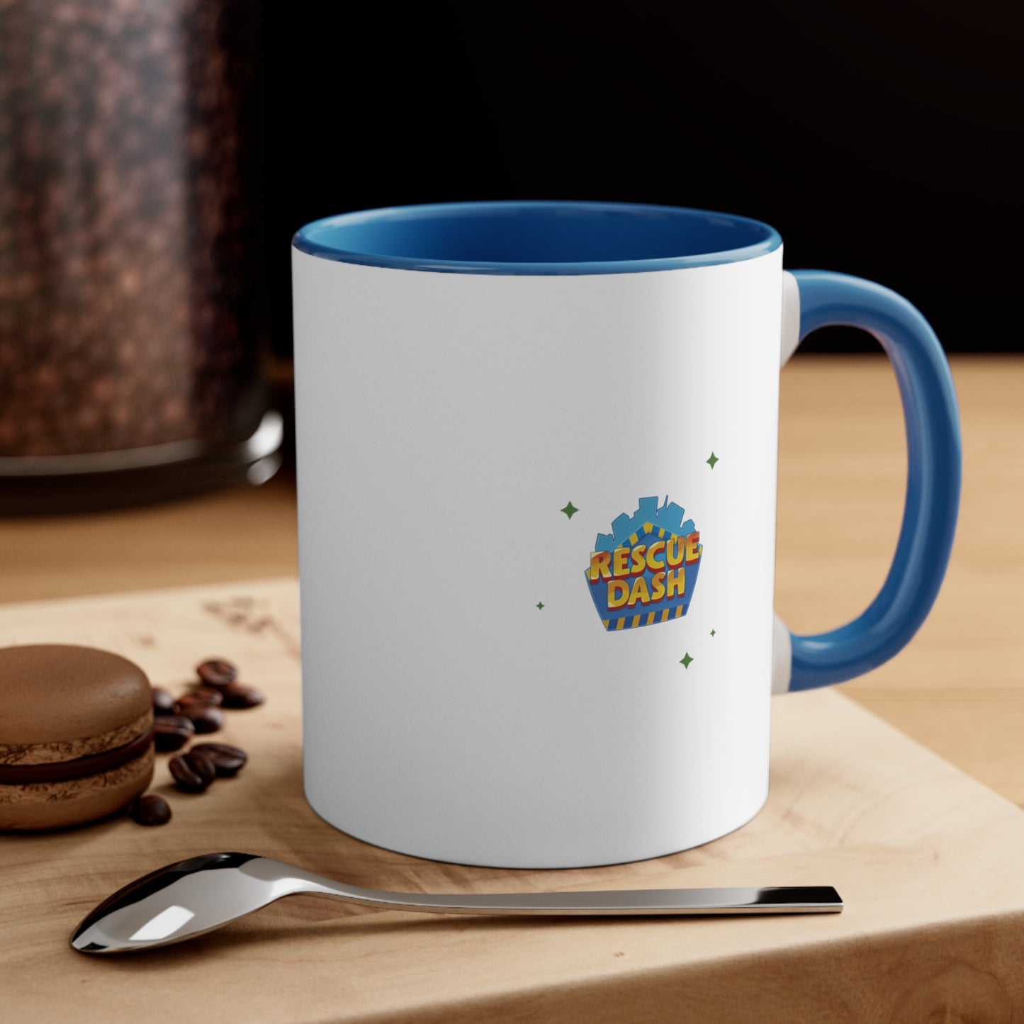 Rescue Dash Accent Coffee Mug, 11oz