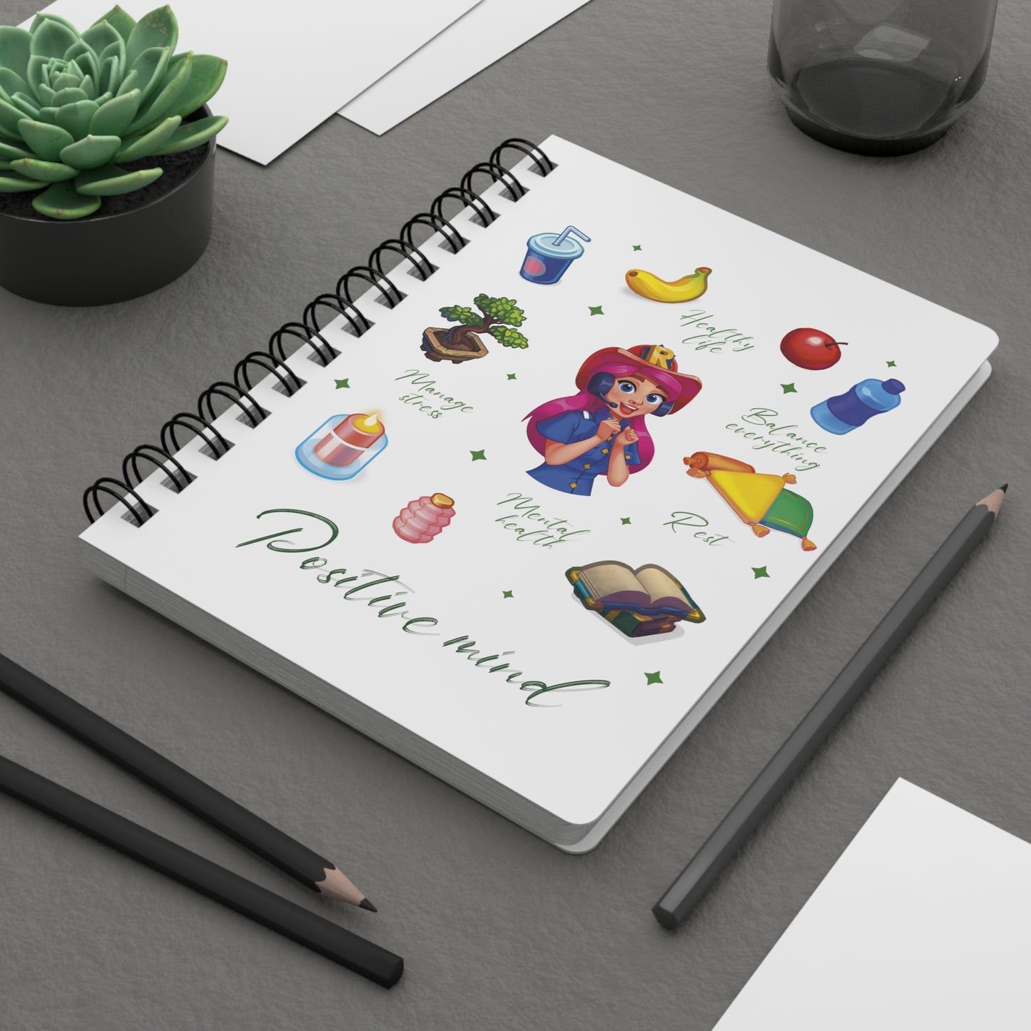 Rescue Dash Spiral Bound Journal