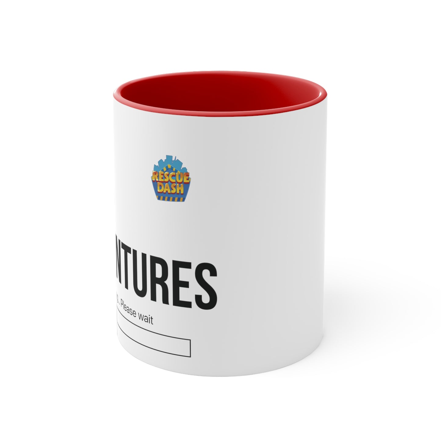 Rescue Dash Accent Coffee Mug, 11oz