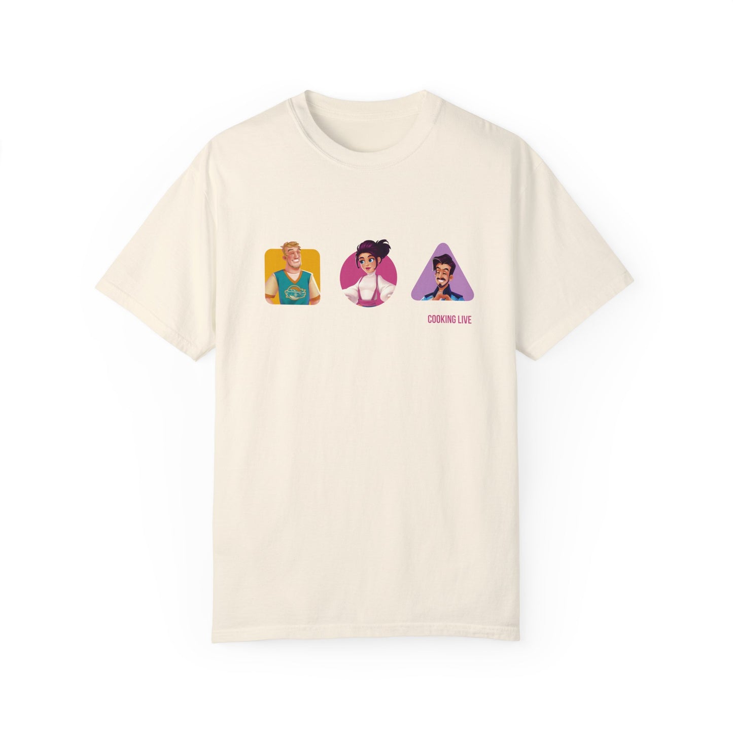 Cooking Live Unisex Garment-Dyed T-shirt