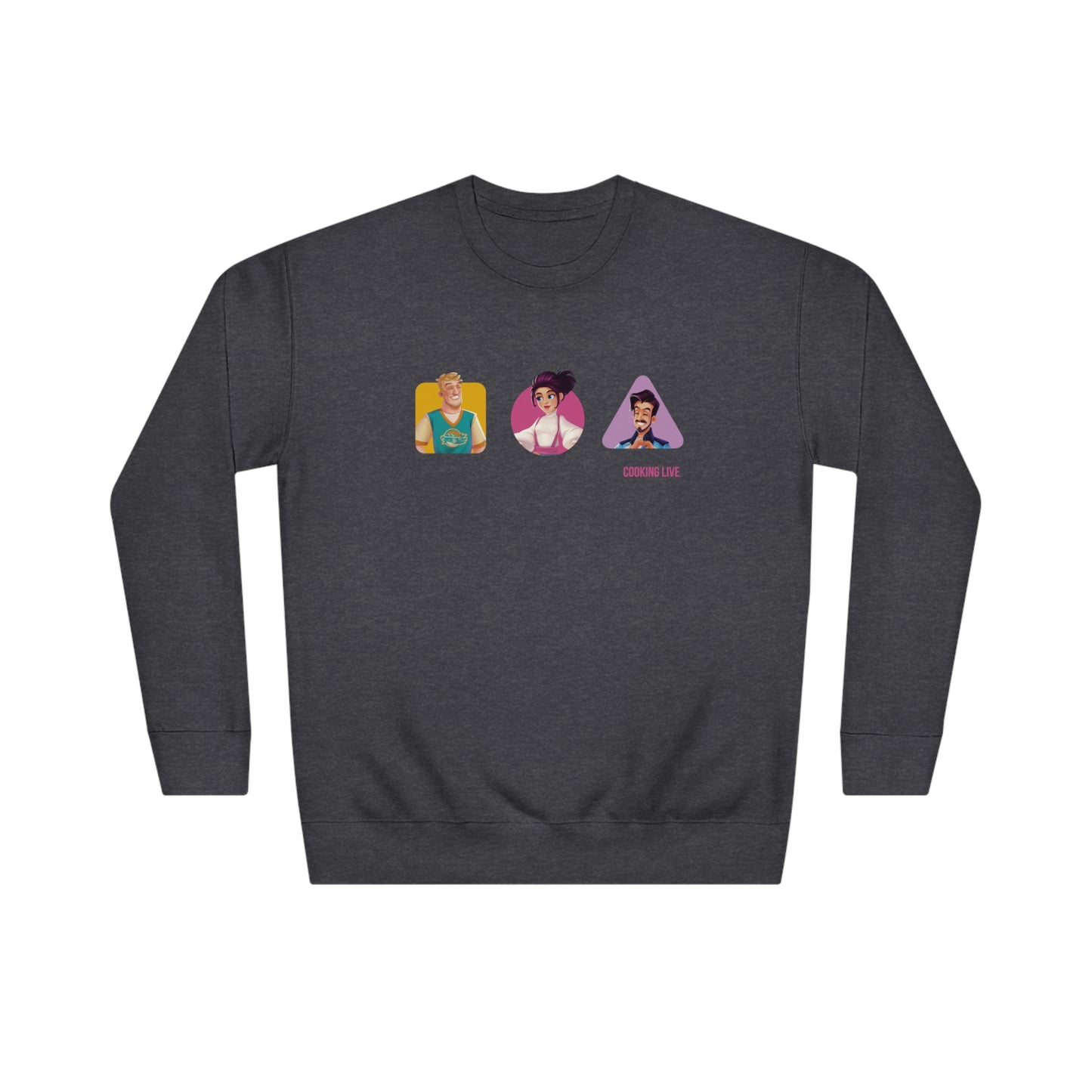 Cooking Live Unisex Crew Sweatshirt