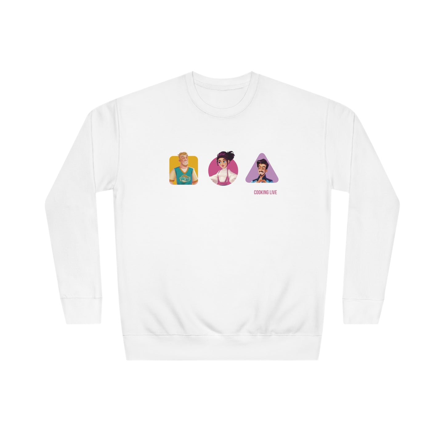 Cooking Live Unisex Crew Sweatshirt