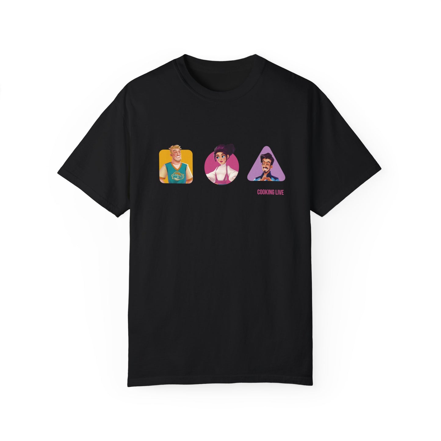 Cooking Live Unisex Garment-Dyed T-shirt