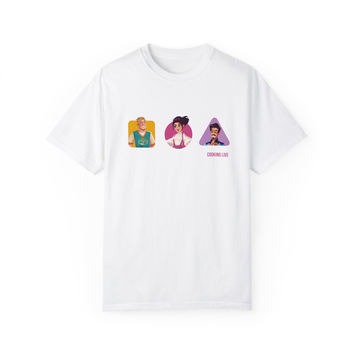 Cooking Live Unisex Garment-Dyed T-shirt