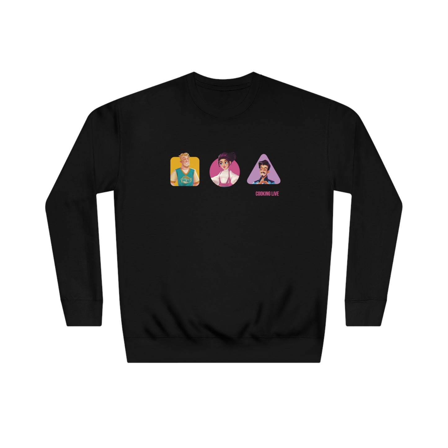 Cooking Live Unisex Crew Sweatshirt