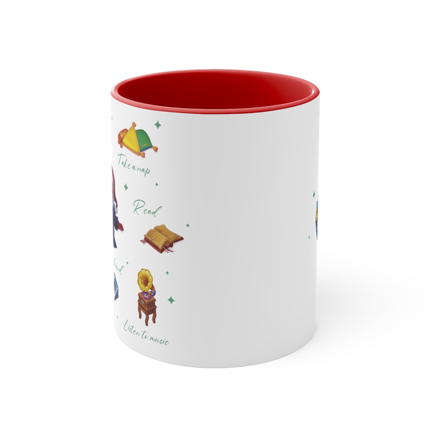 Rescue Dash Accent Coffee Mug, 11oz