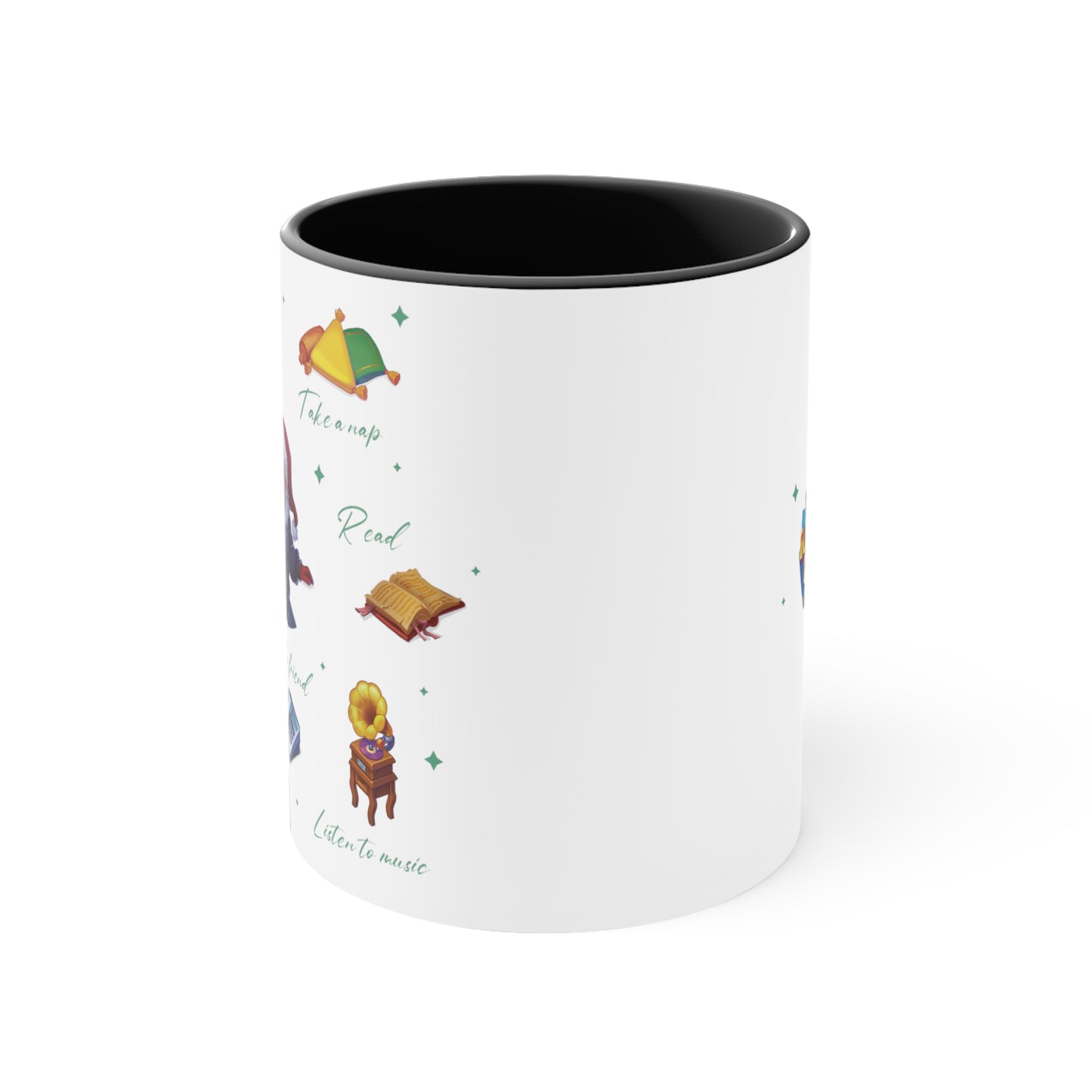Rescue Dash Accent Coffee Mug, 11oz