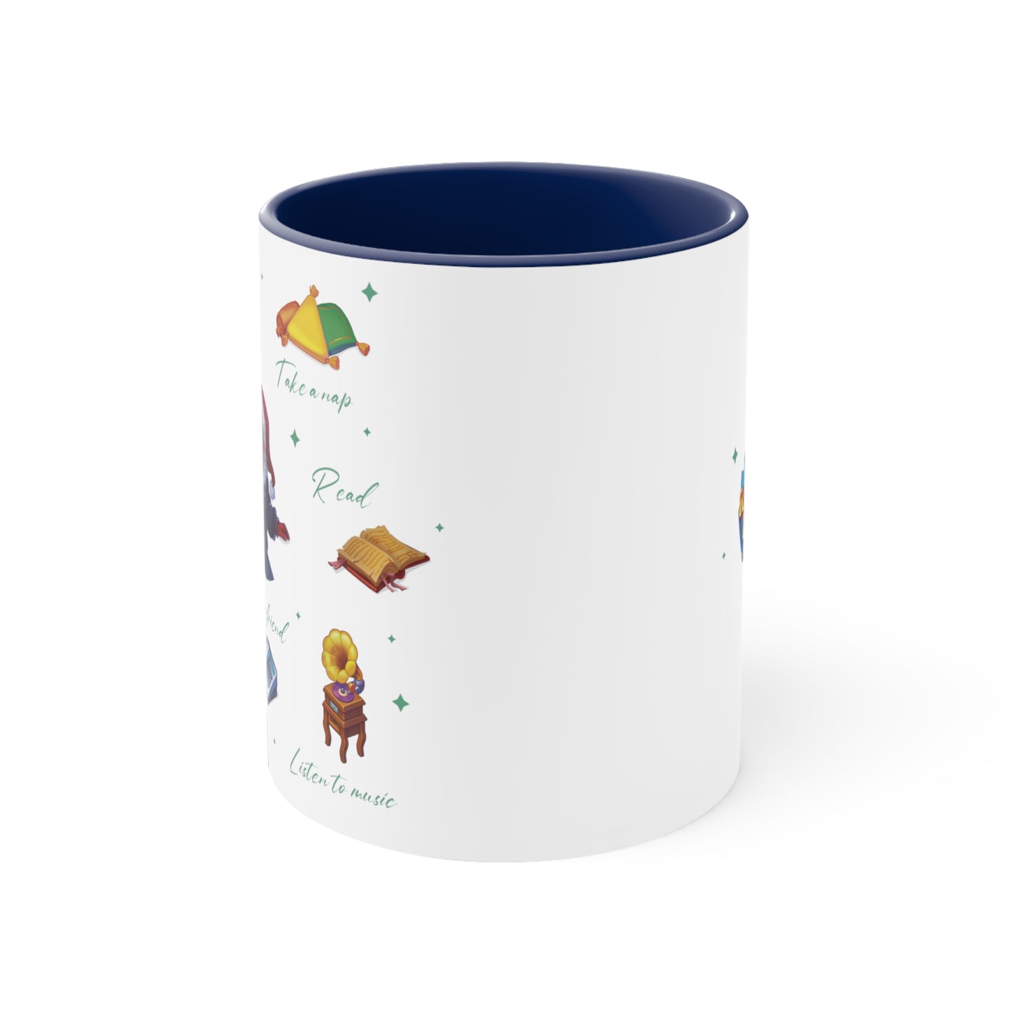 Rescue Dash Accent Coffee Mug, 11oz