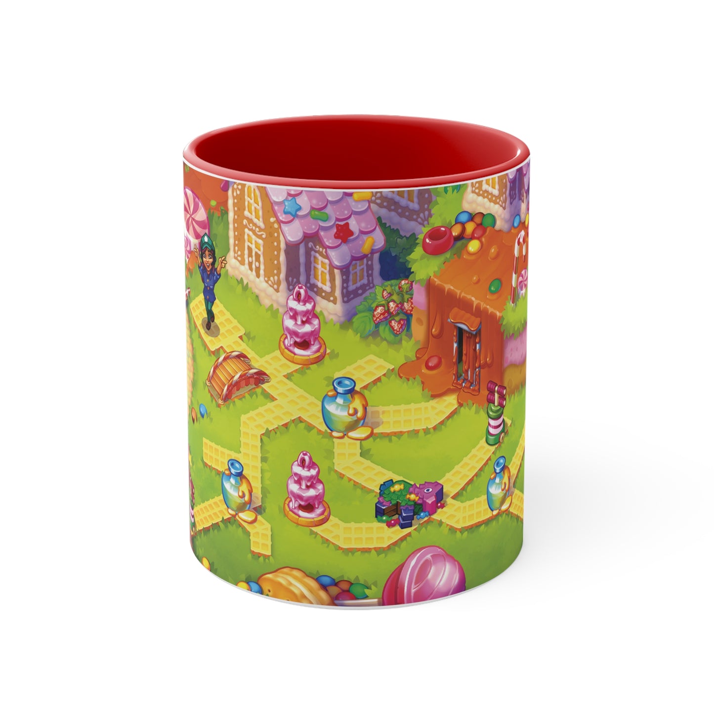 Rescue Dash Accent Coffee Mug, 11oz