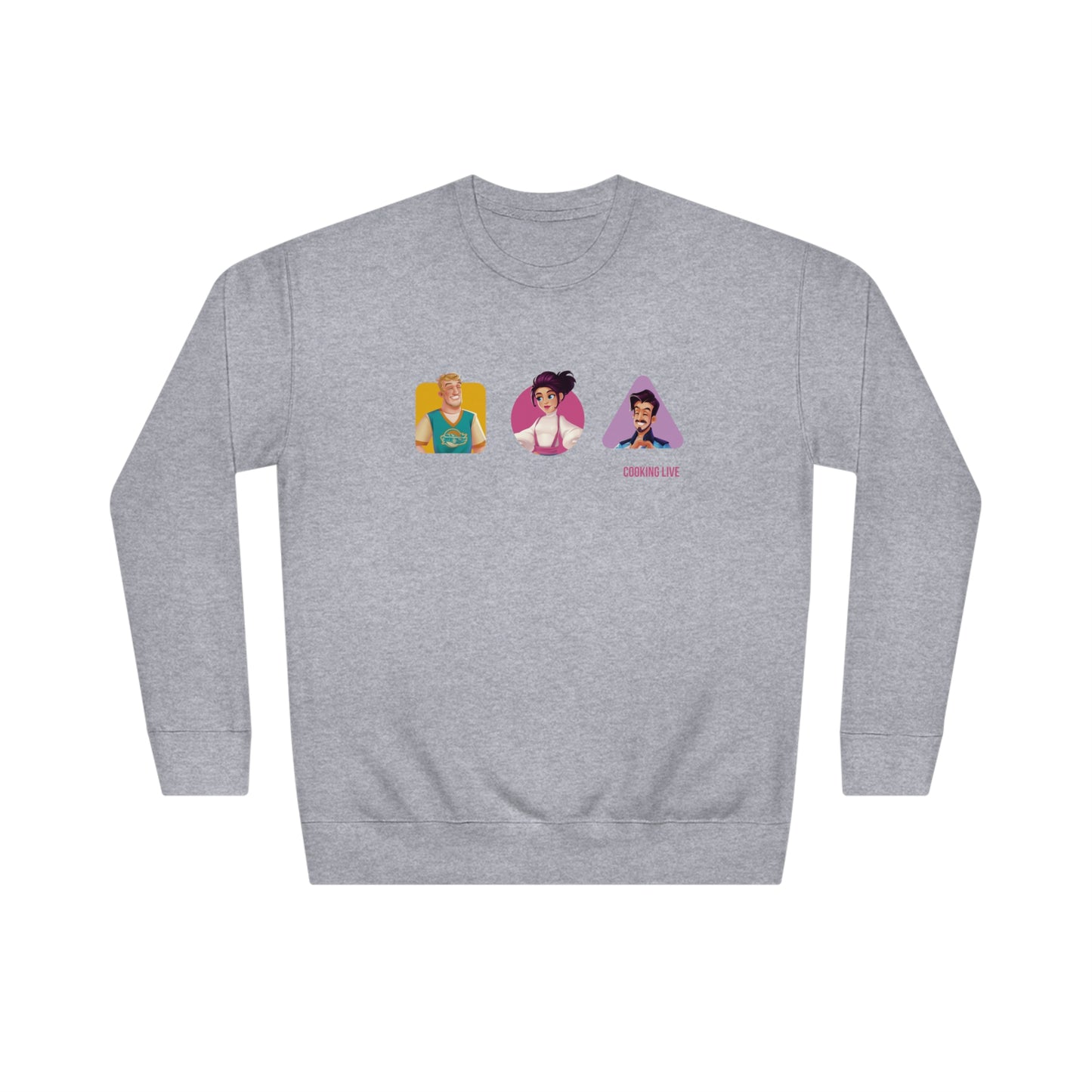 Cooking Live Unisex Crew Sweatshirt