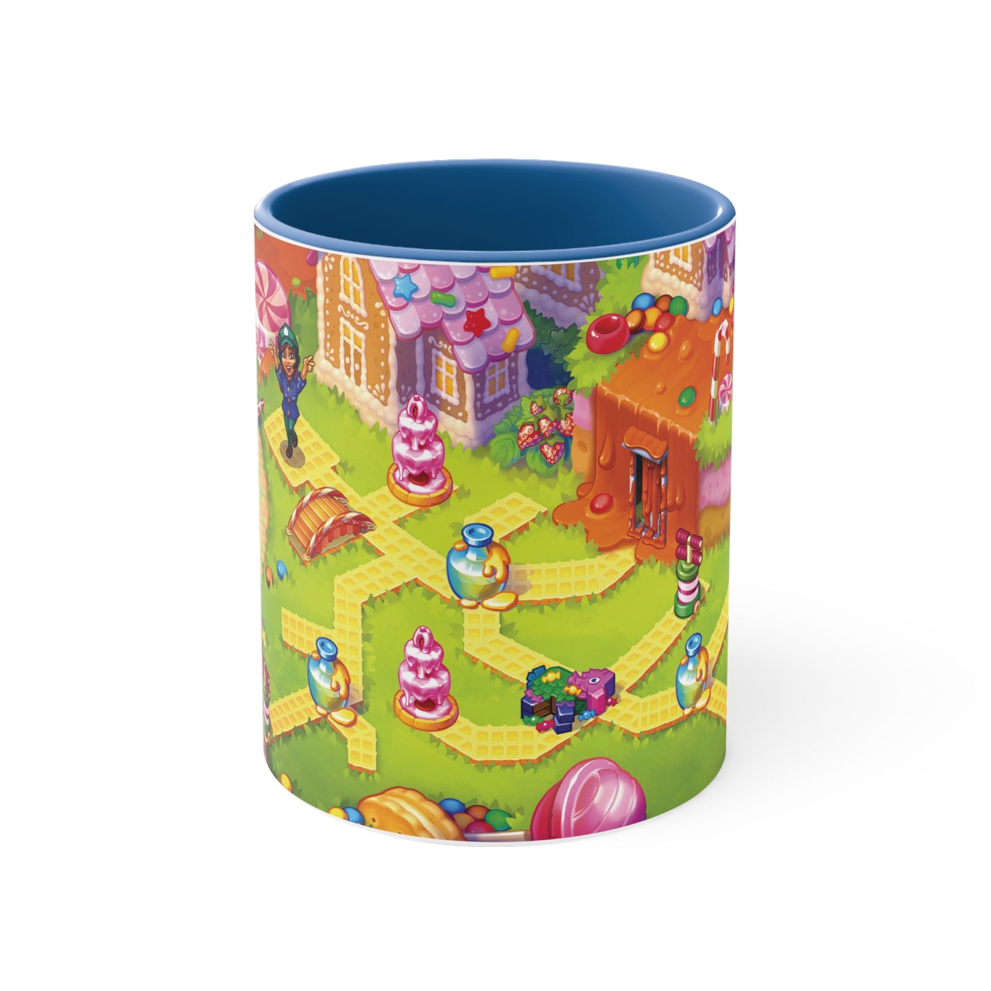 Rescue Dash Accent Coffee Mug, 11oz