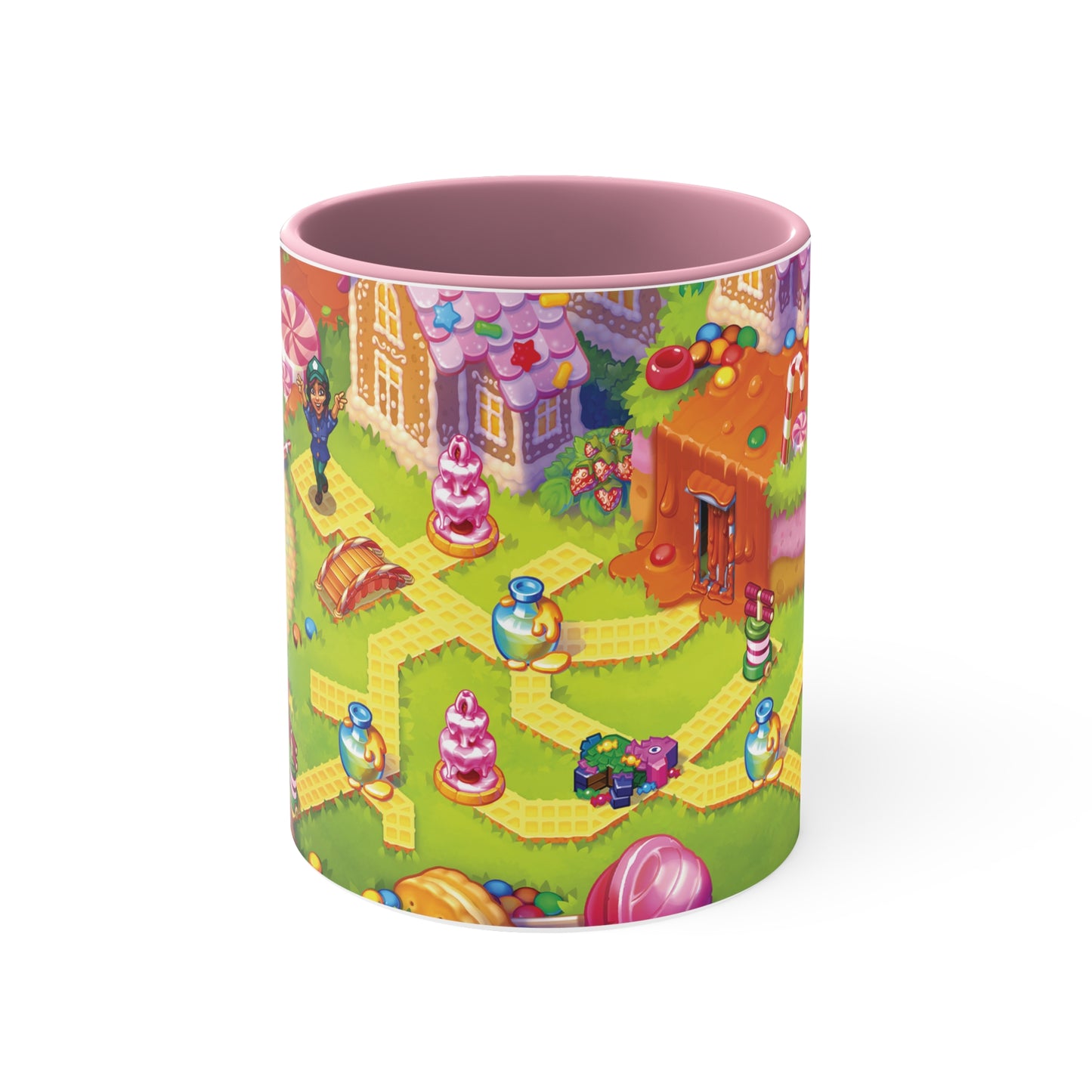 Rescue Dash Accent Coffee Mug, 11oz