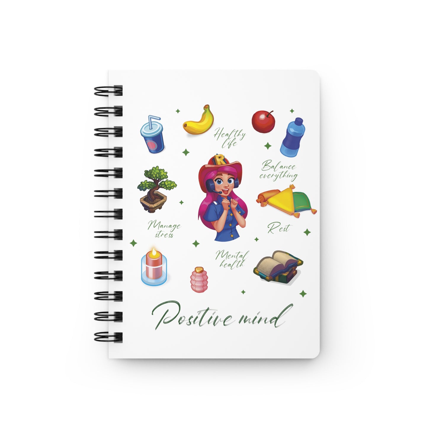 Rescue Dash Spiral Bound Journal