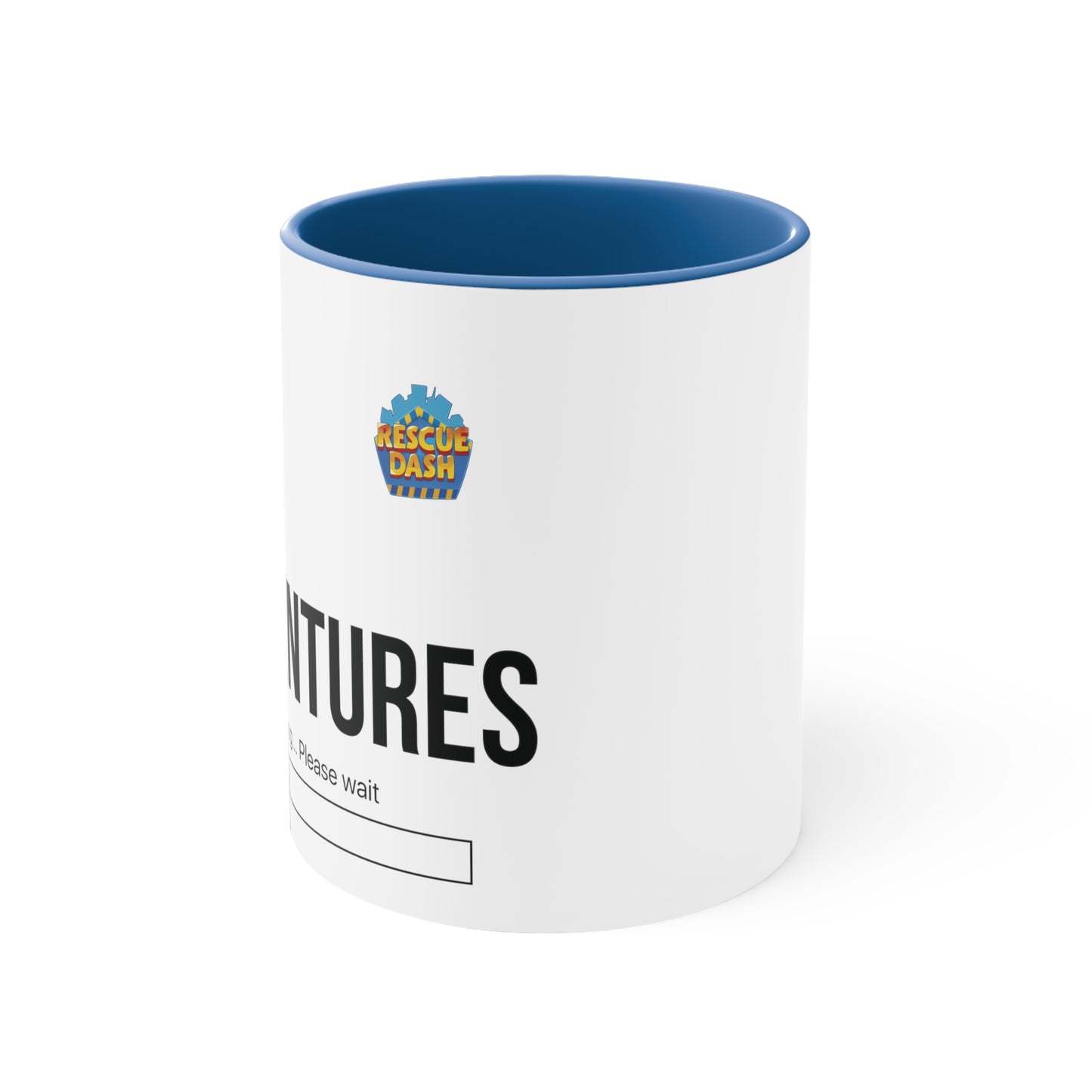 Rescue Dash Accent Coffee Mug, 11oz