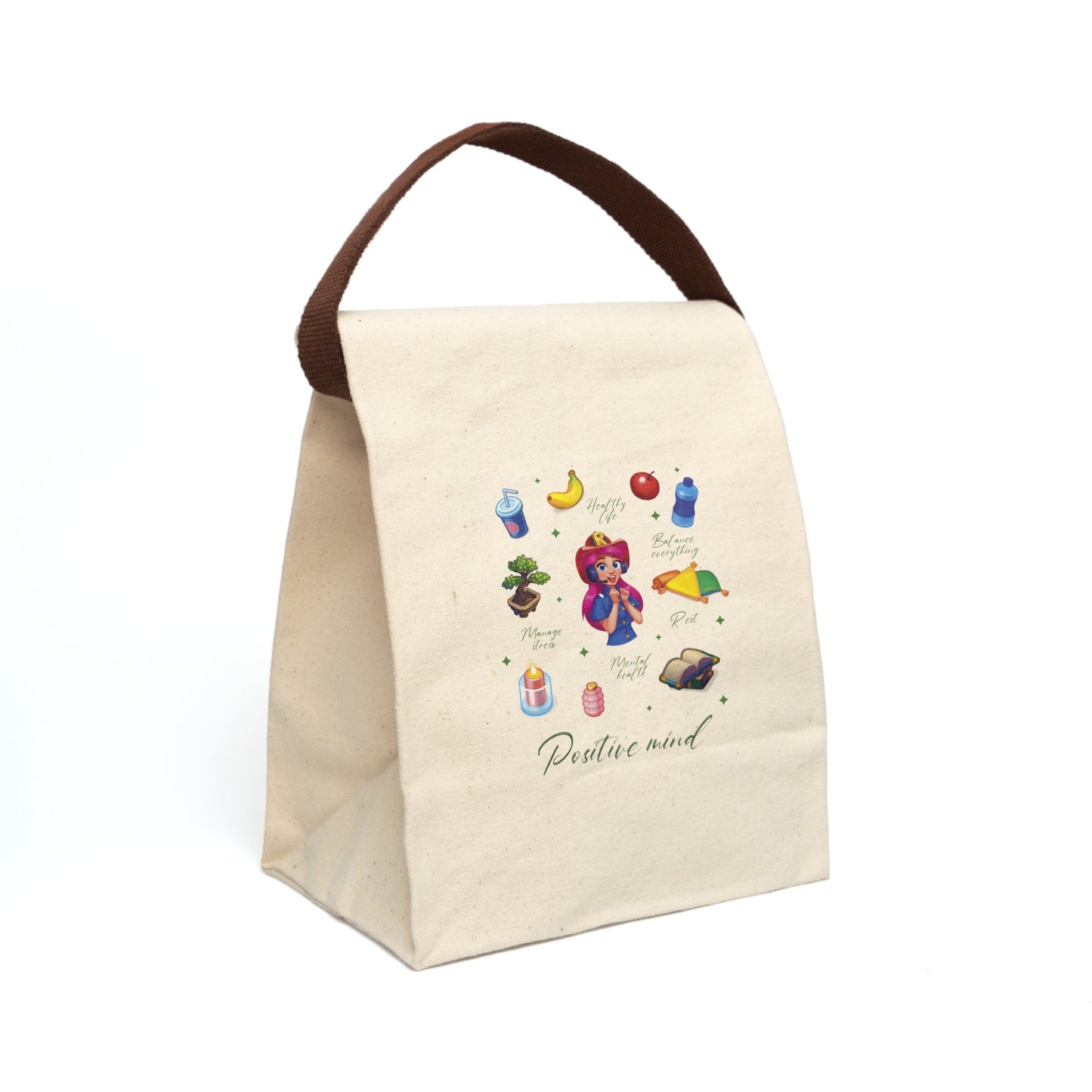 Rescue Dash Canvas Lunch Bag With Strap